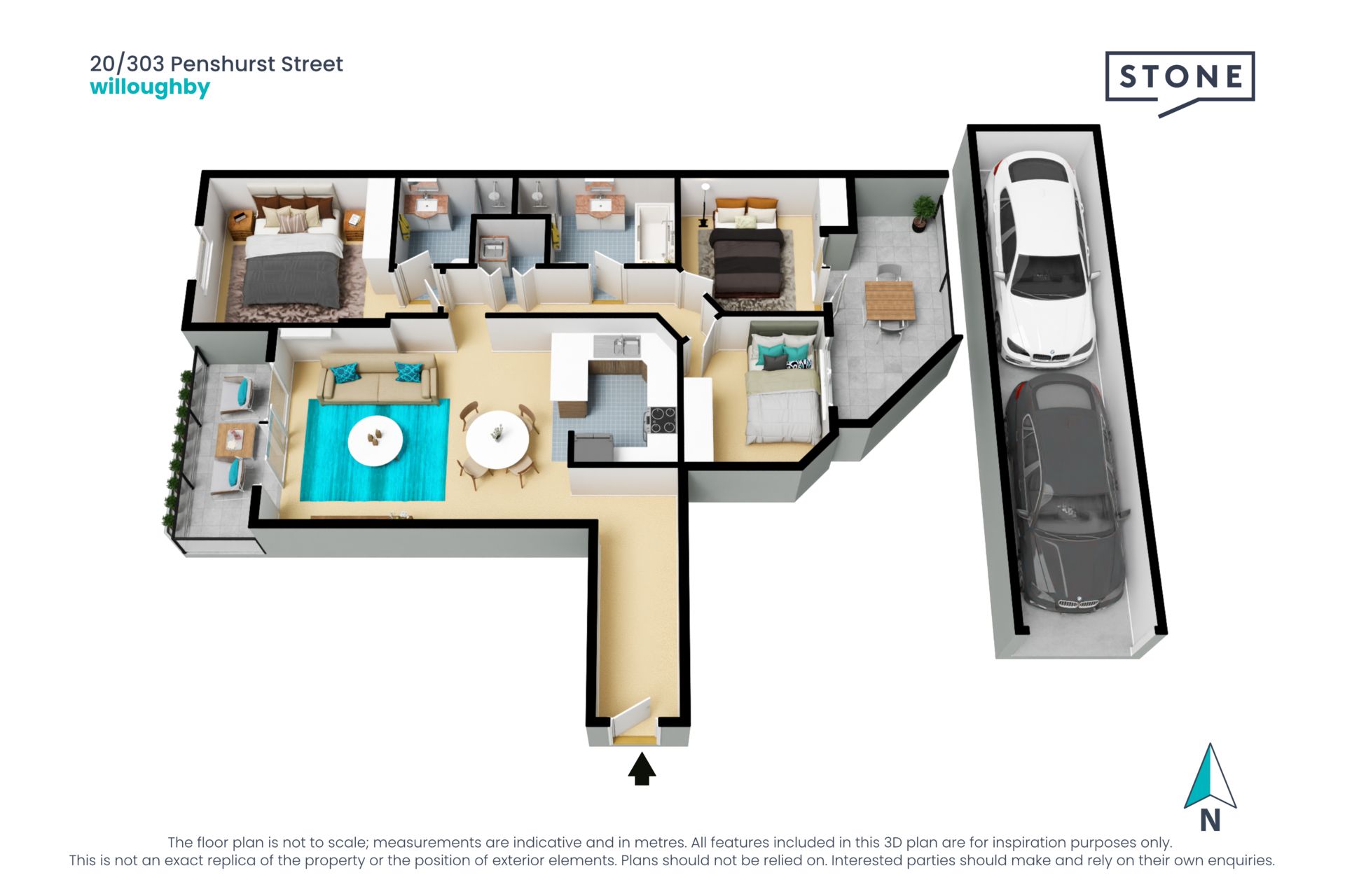 SOLD - Superbly presented apartment