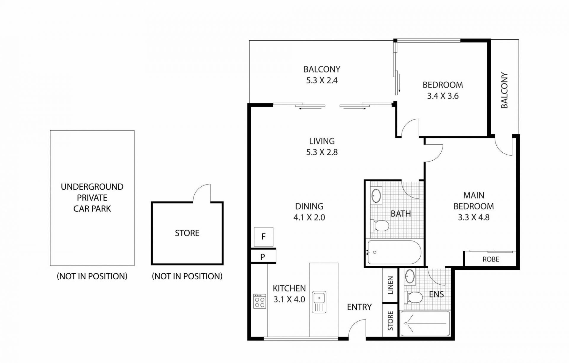 Atlantis' Two Bedroom Luxury Apartment
