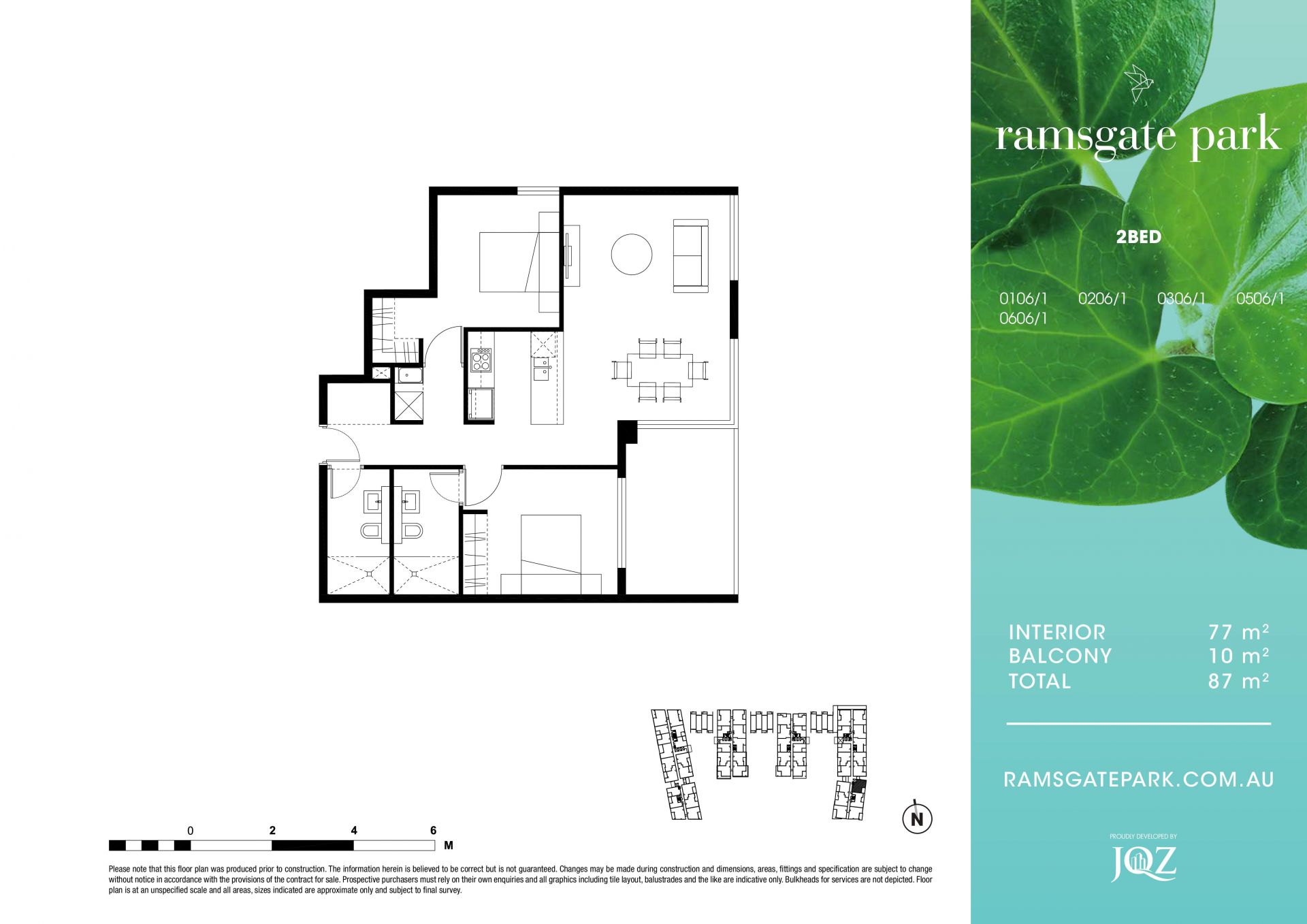 Brand New Apartment With Park Views