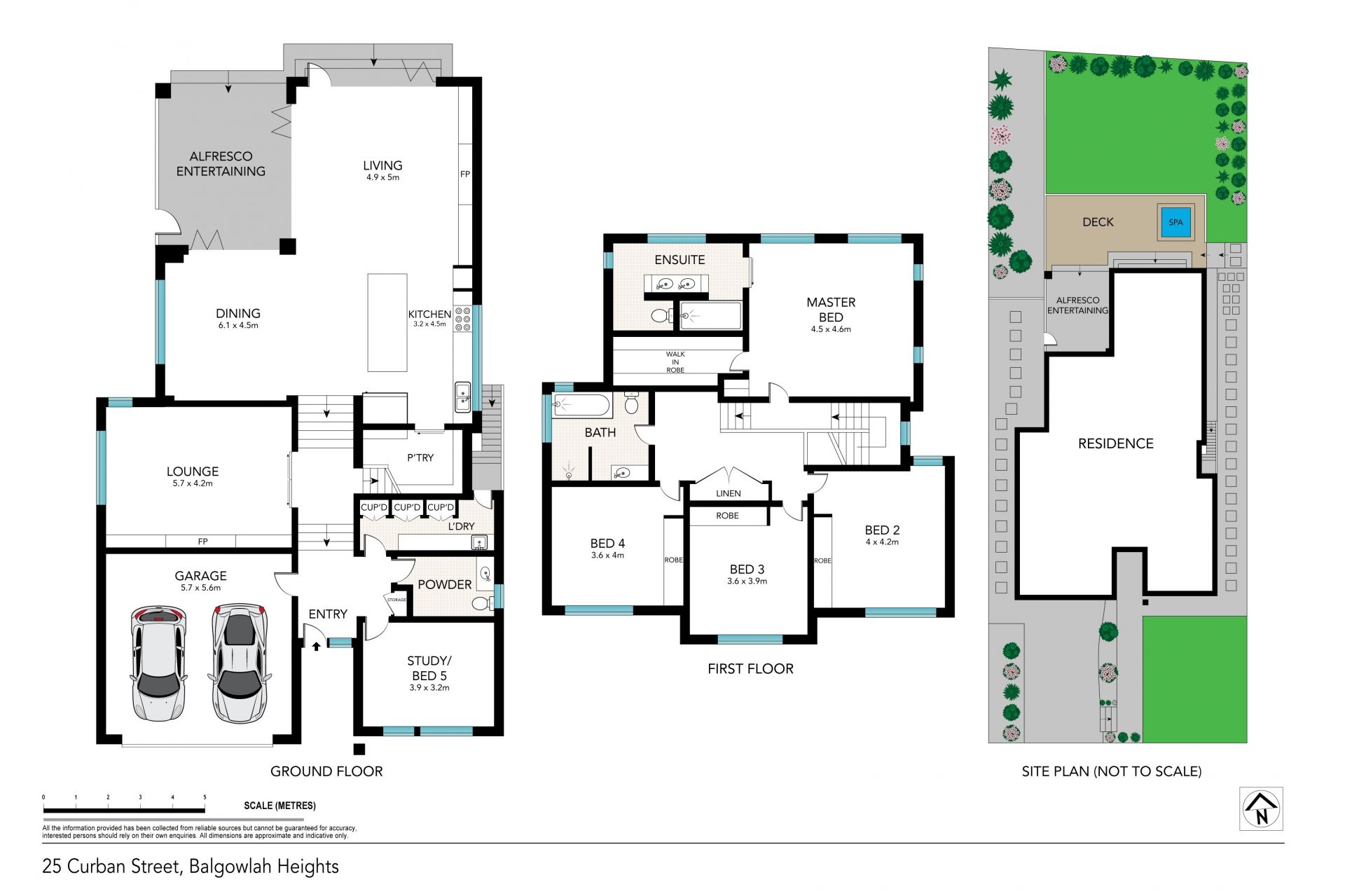 North facing designer family home