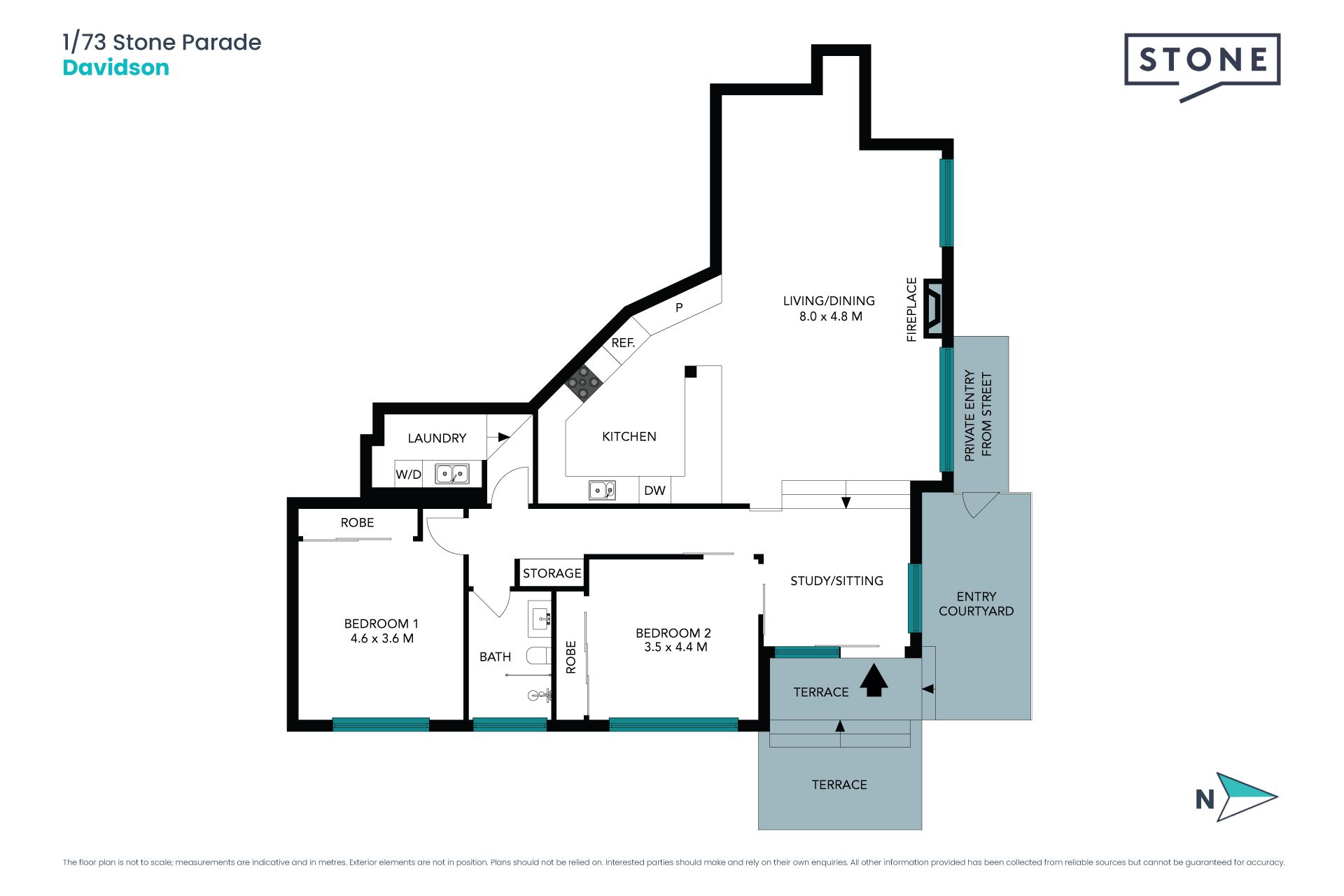Modern apartment style flat