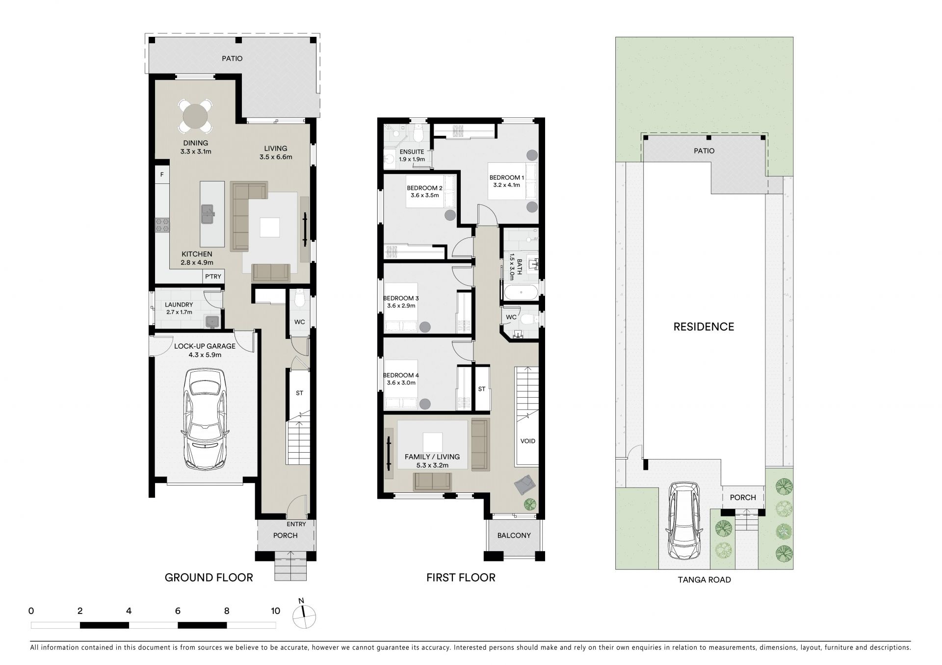 Contemporary family sanctuary in a coveted setting