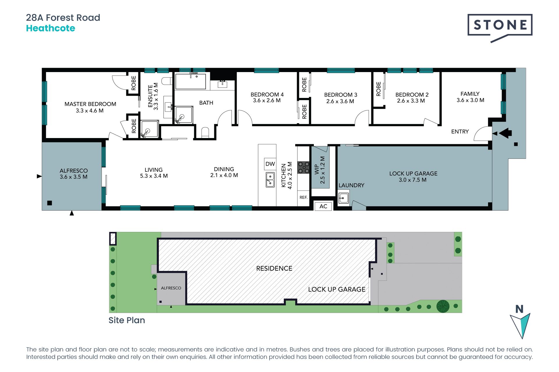 Modern single level sophistication in a prime location
