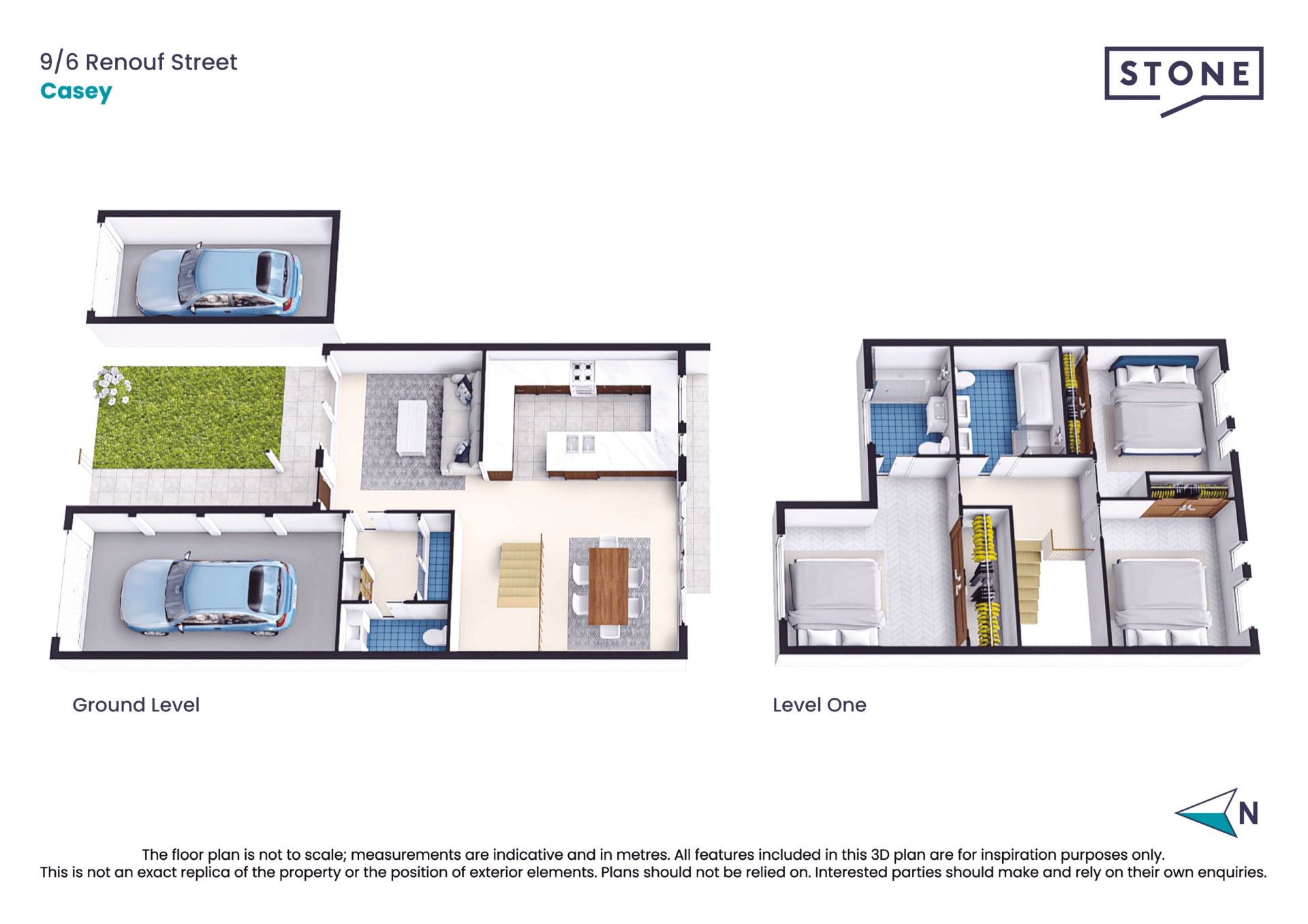 Modern Townhome with Private Outdoor Space
