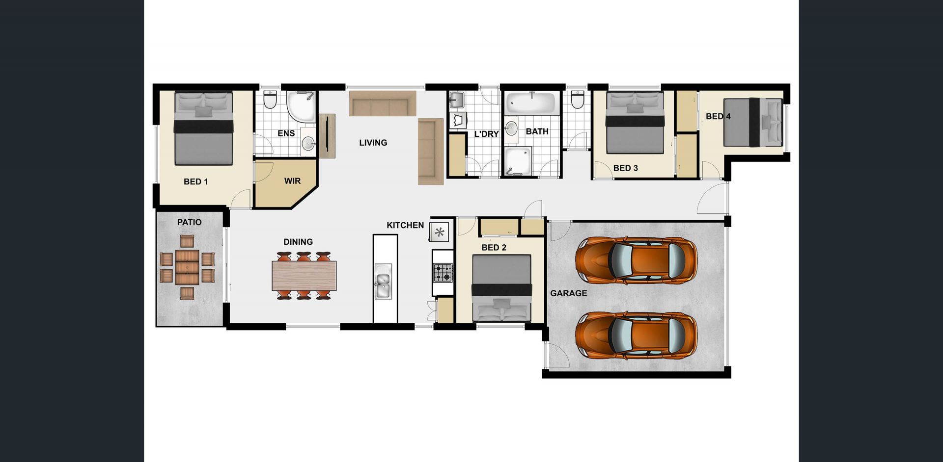 Spacious 4 bedroom home