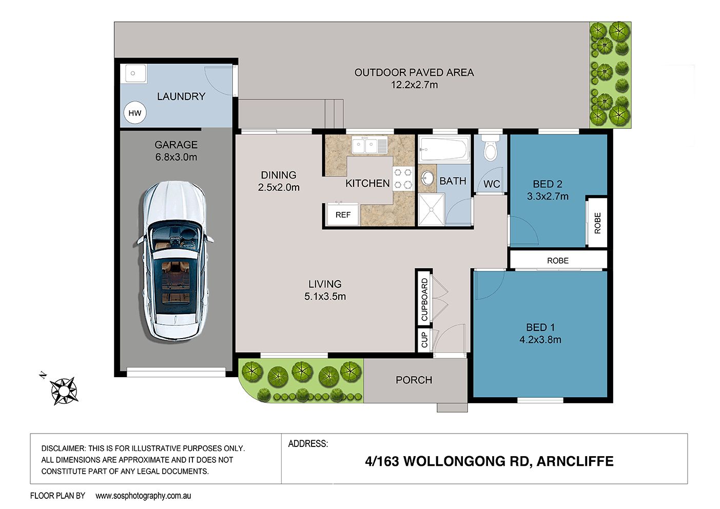 2 Bedroom Villa in Small Complex