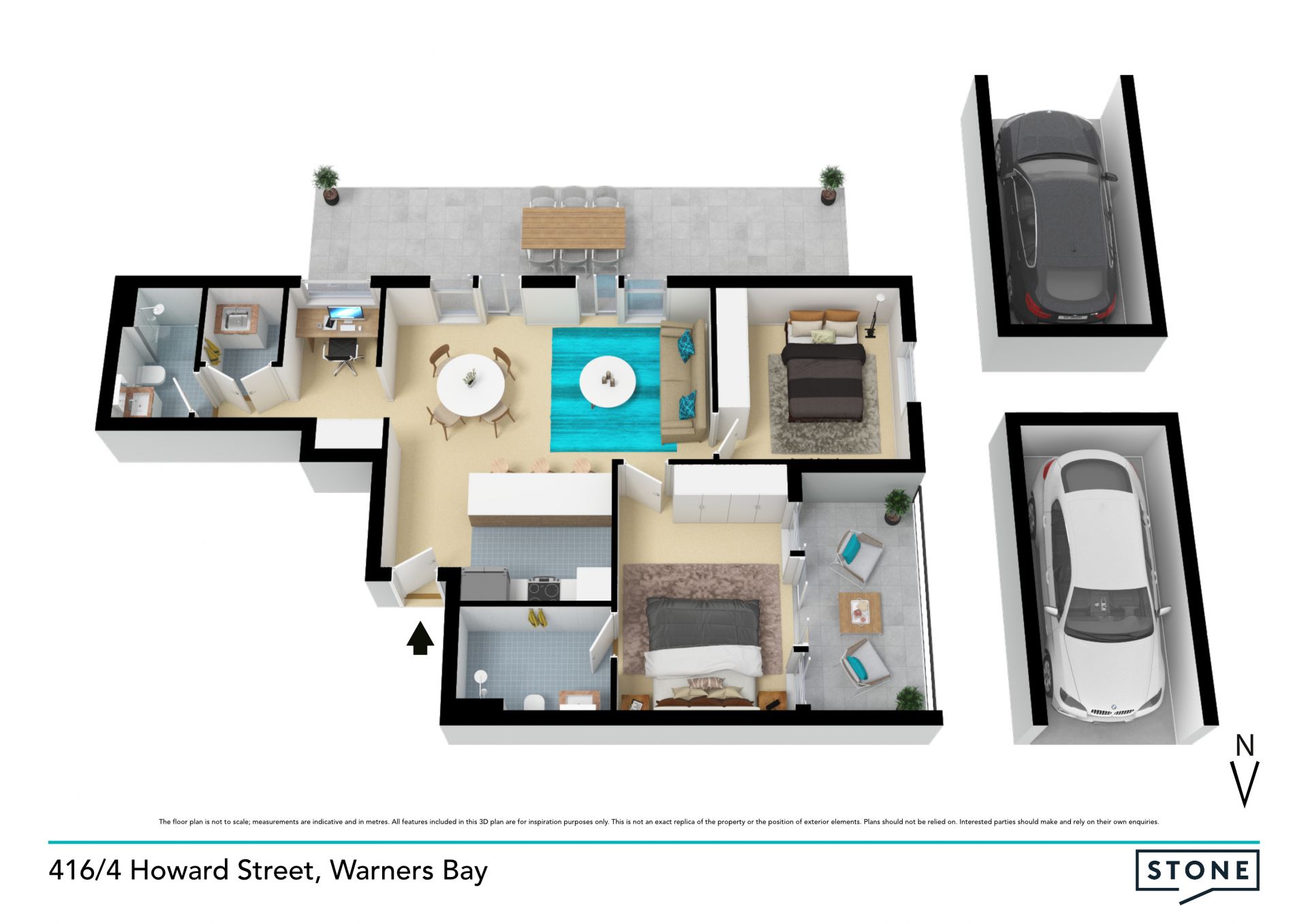Luxury apartment with million dollar views