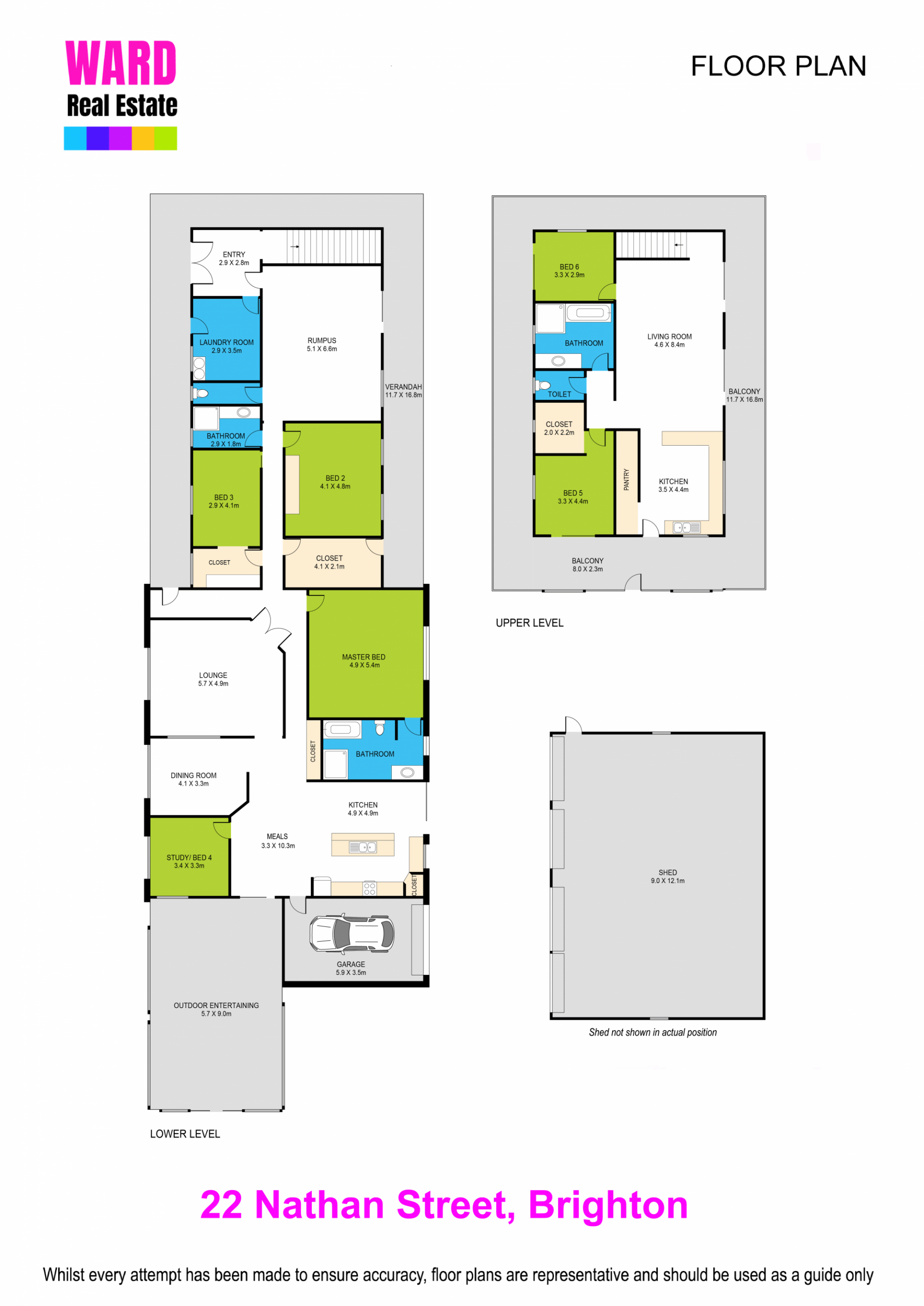 BRIGHTON'S FINEST - SPECTACULAR 1 ACRE - DUAL LIVING, POTENTIAL PLUS