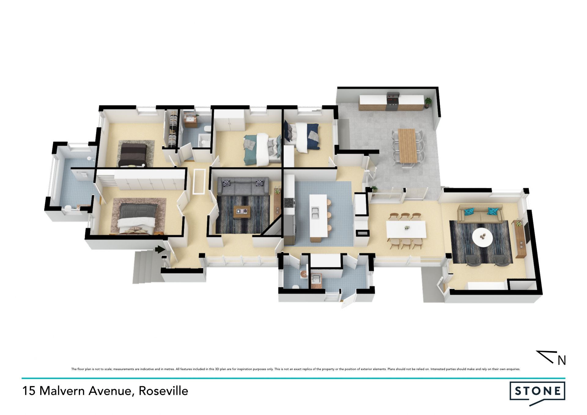 Light architecturally designed eco-friendly home