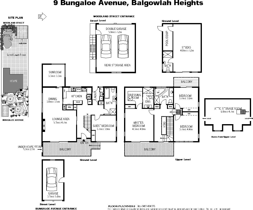 DOUBLE FRONTAGE ~ TRIPLE GARAGE ~ STUDIO