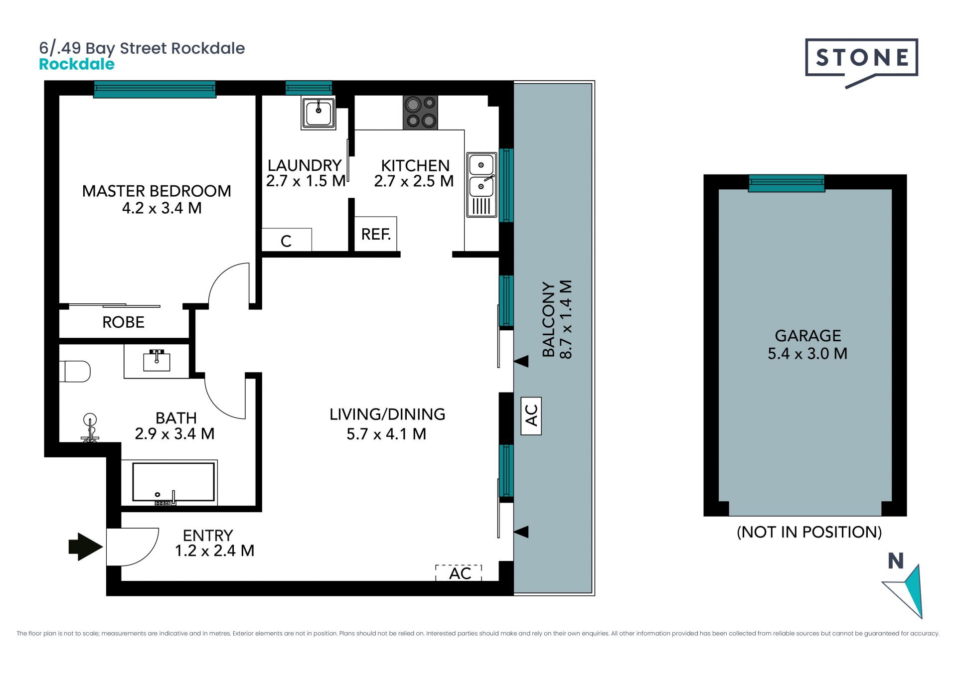 Tidy lifestyle apartment to launch your property journey (93sqm)