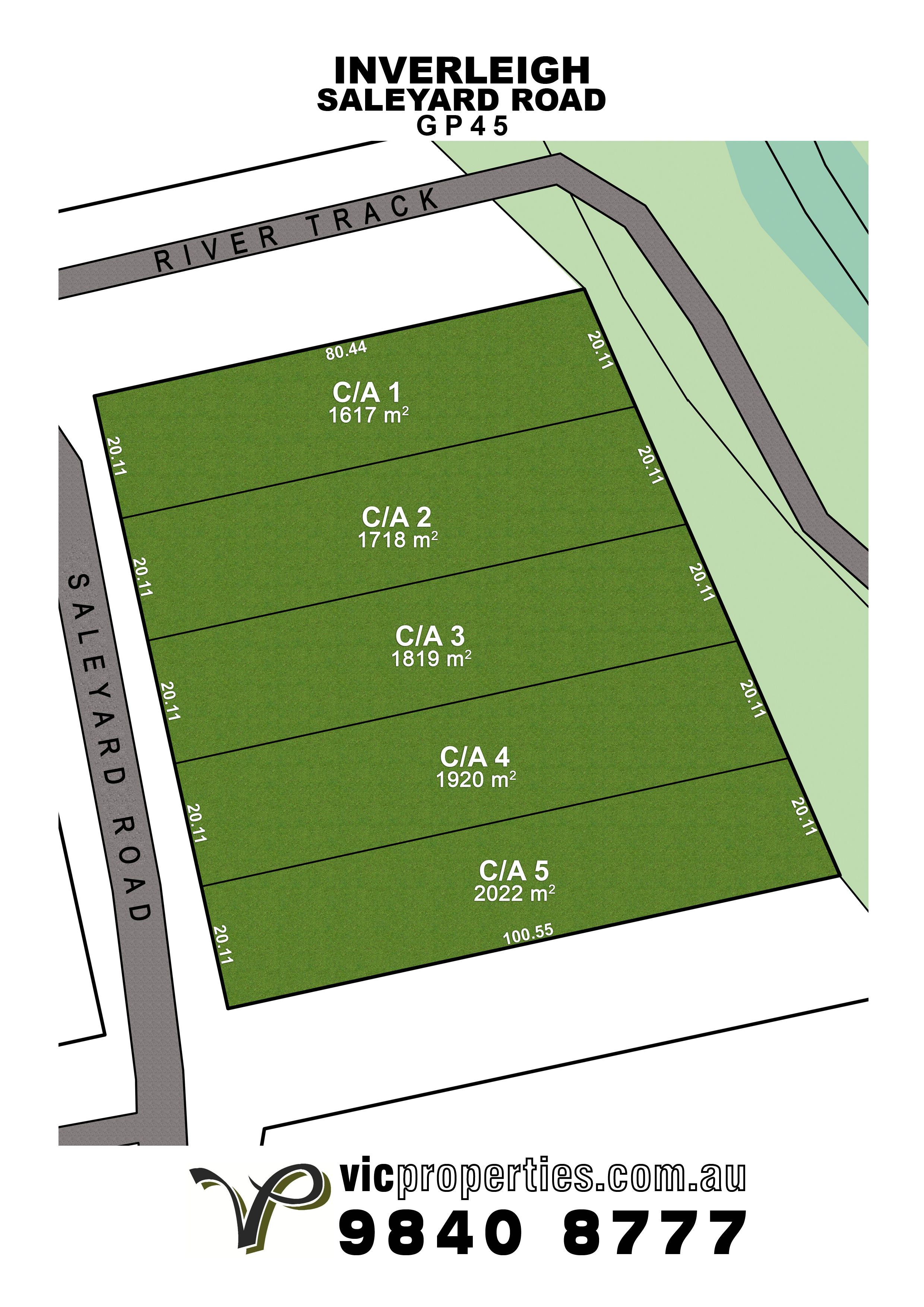 Lots 1-5/ Saleyard Road, Inverleigh VIC 3321