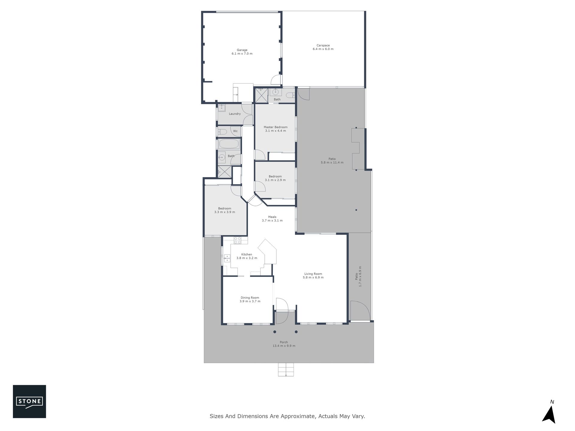 Bright and spacious three bedroom home in Palmerston