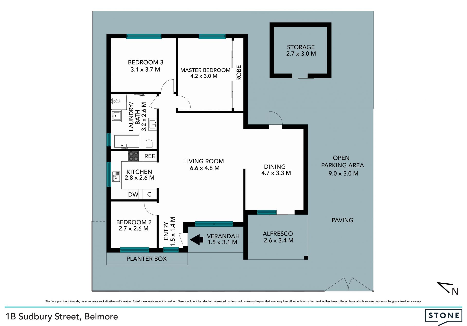 Smartly refreshed full brick home with entry-level appeal