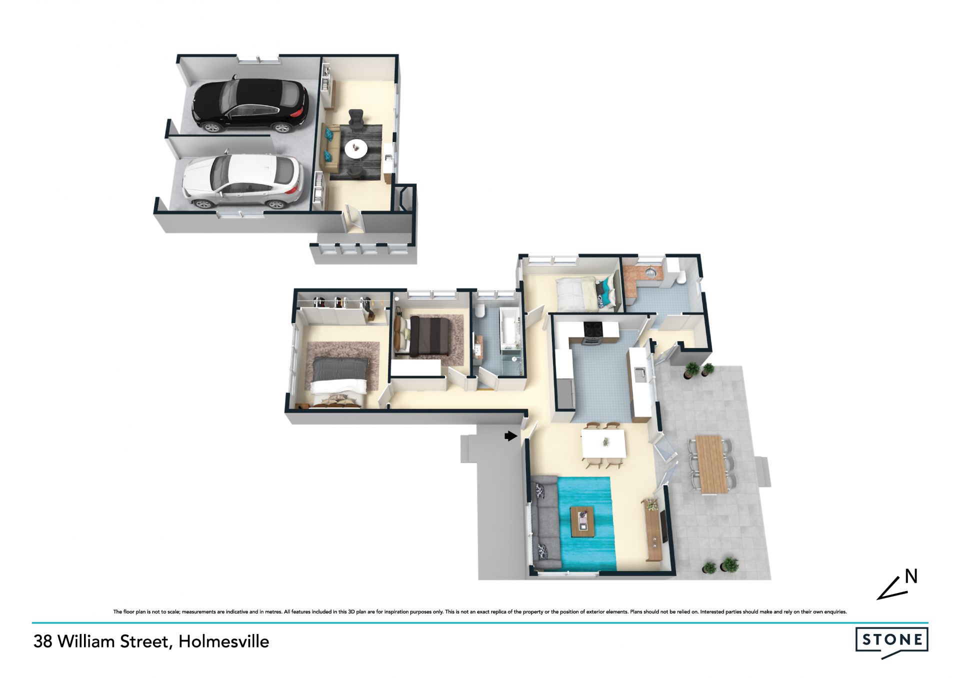 Renovated property on a substantial landholding