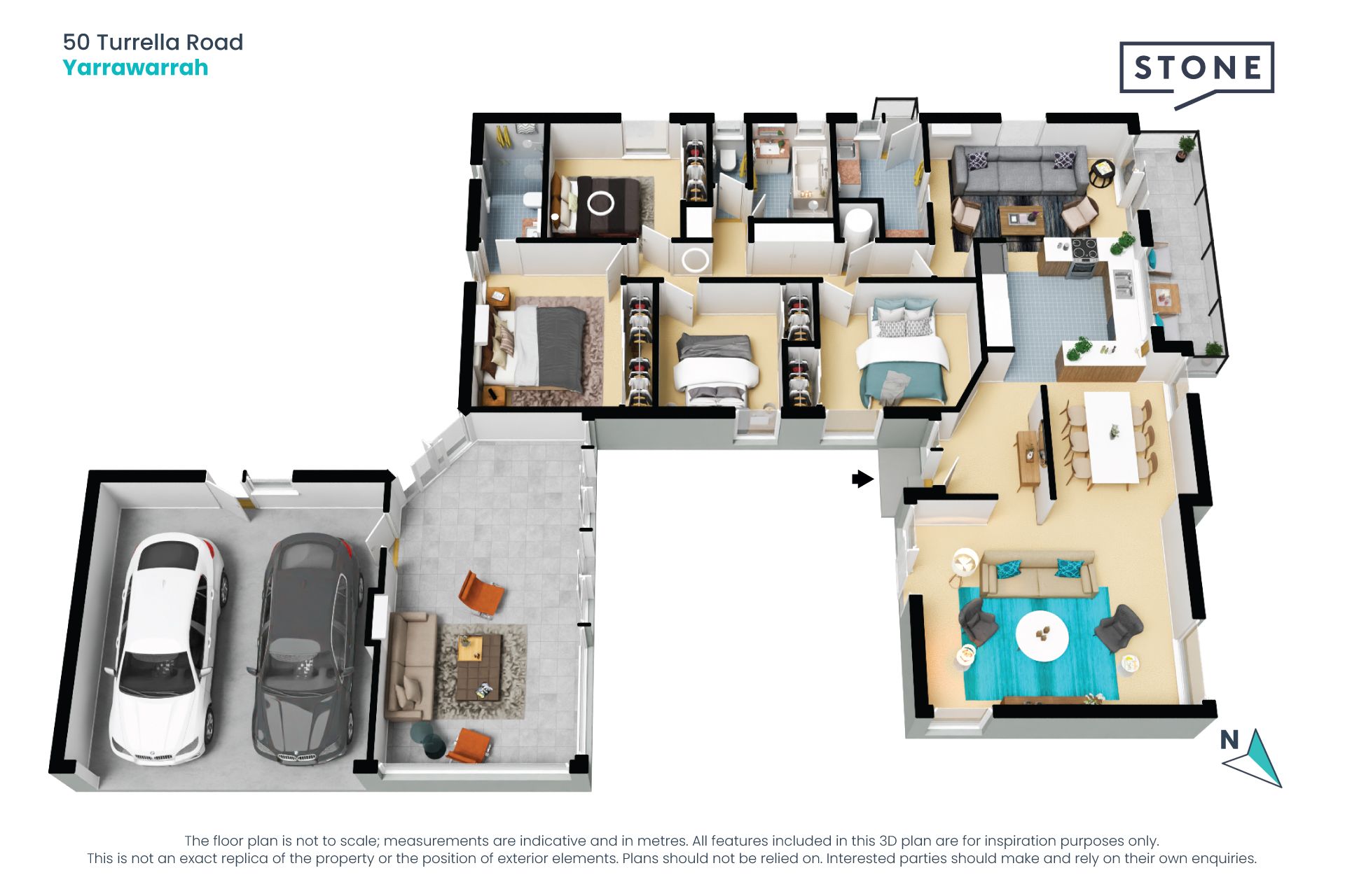 Low-maintenance modern family living