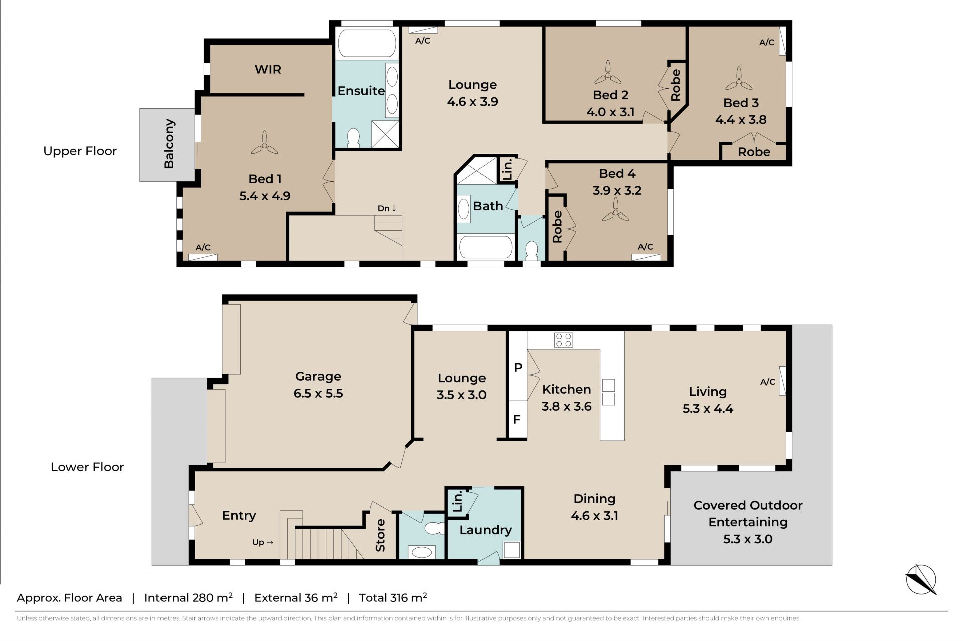 4 LIVING AREAS + INGROUND POOL on FLAT BLOCK