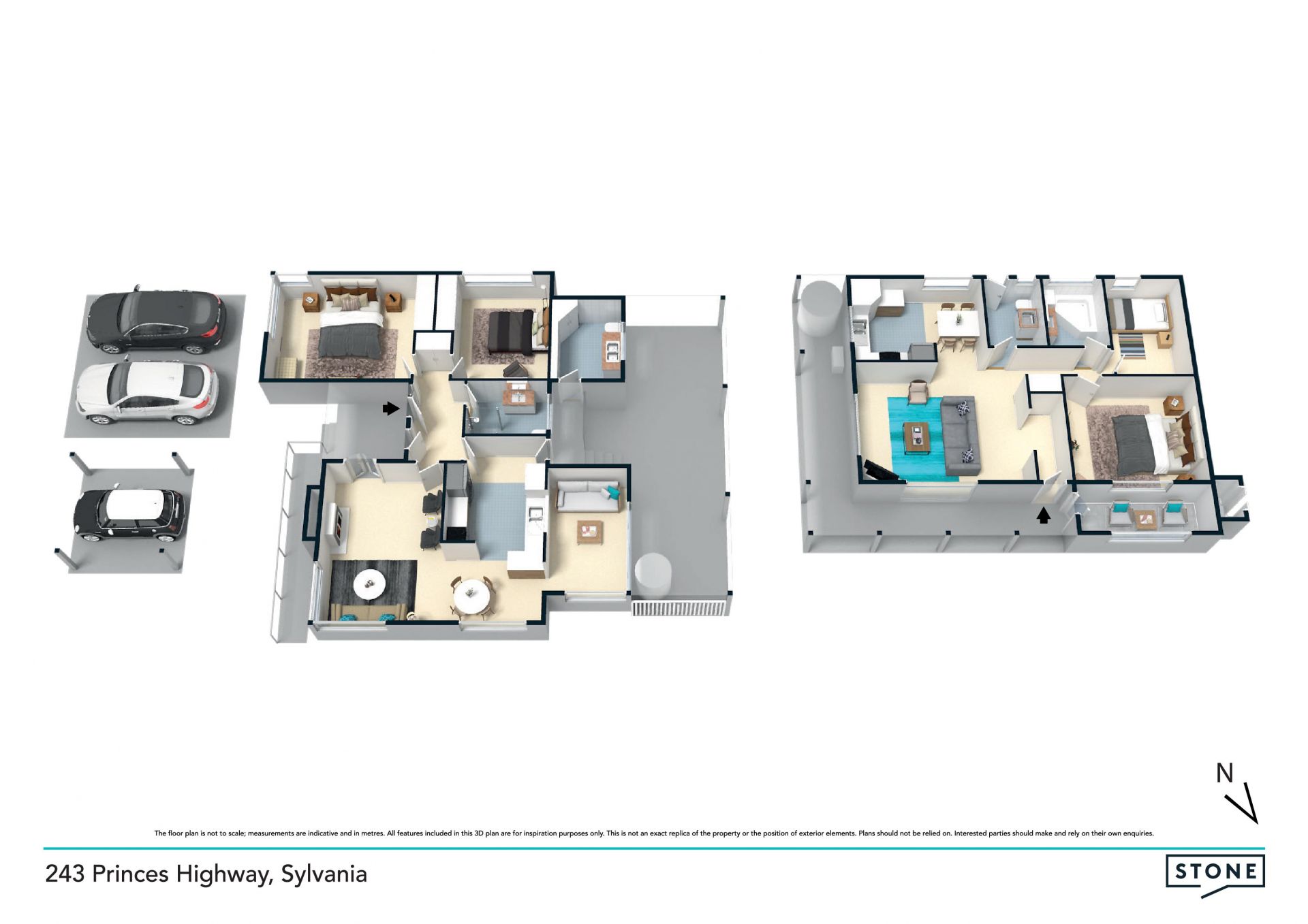 Two residences, one title, huge possibilities