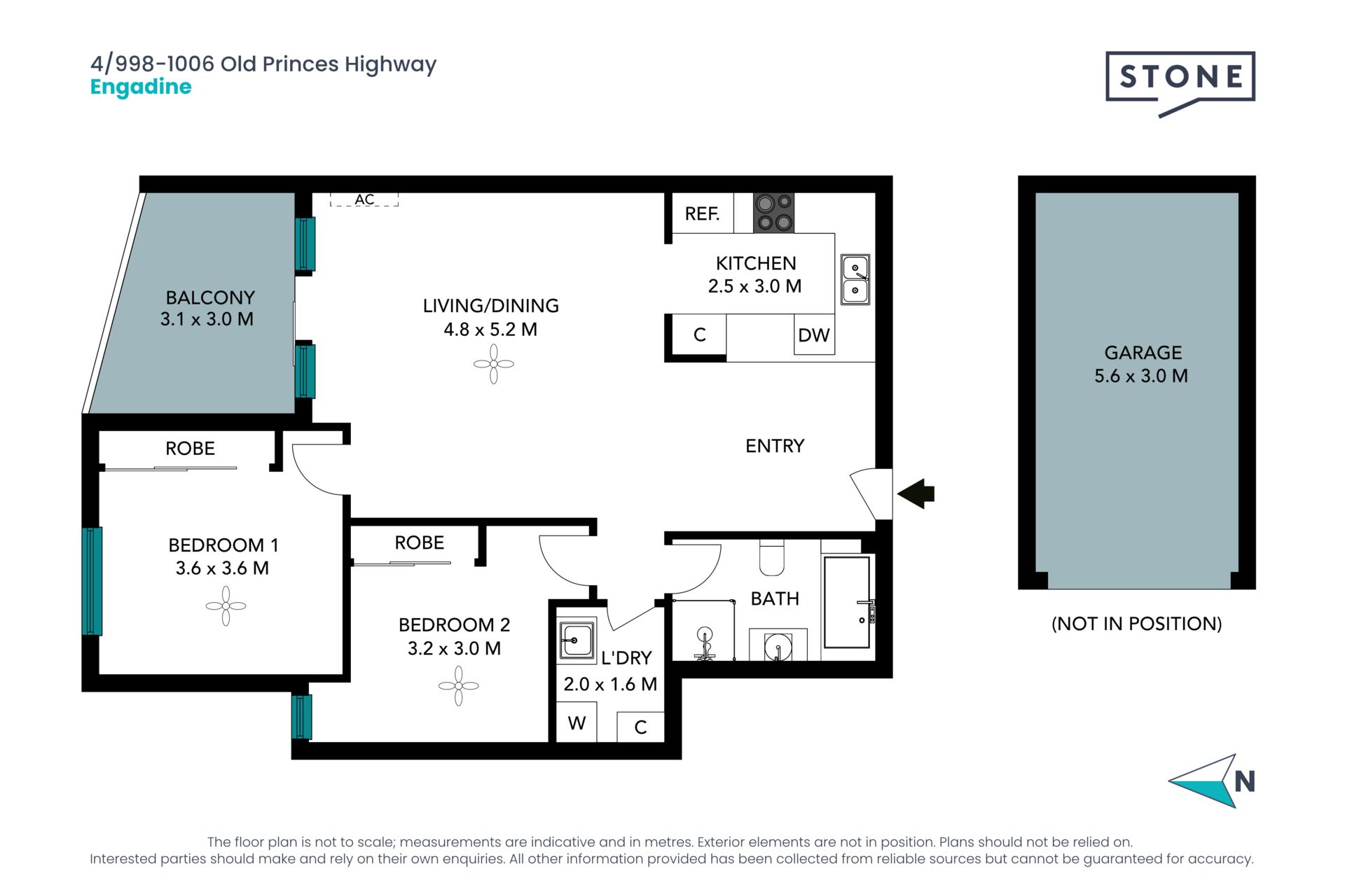 Convenient stylish apartment in a central location