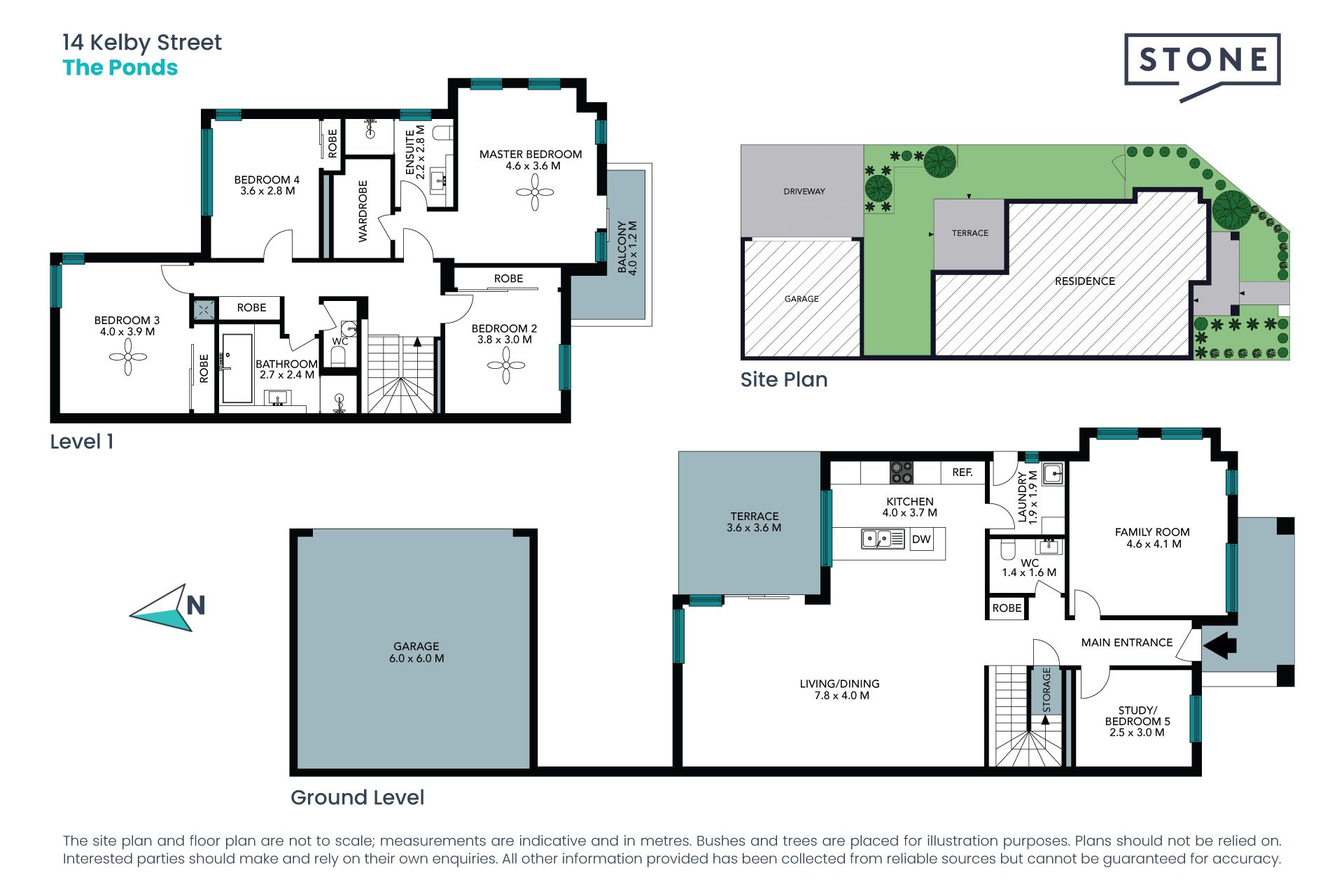 Oversize 4 Bedroom + Study Duplex right next to a Park