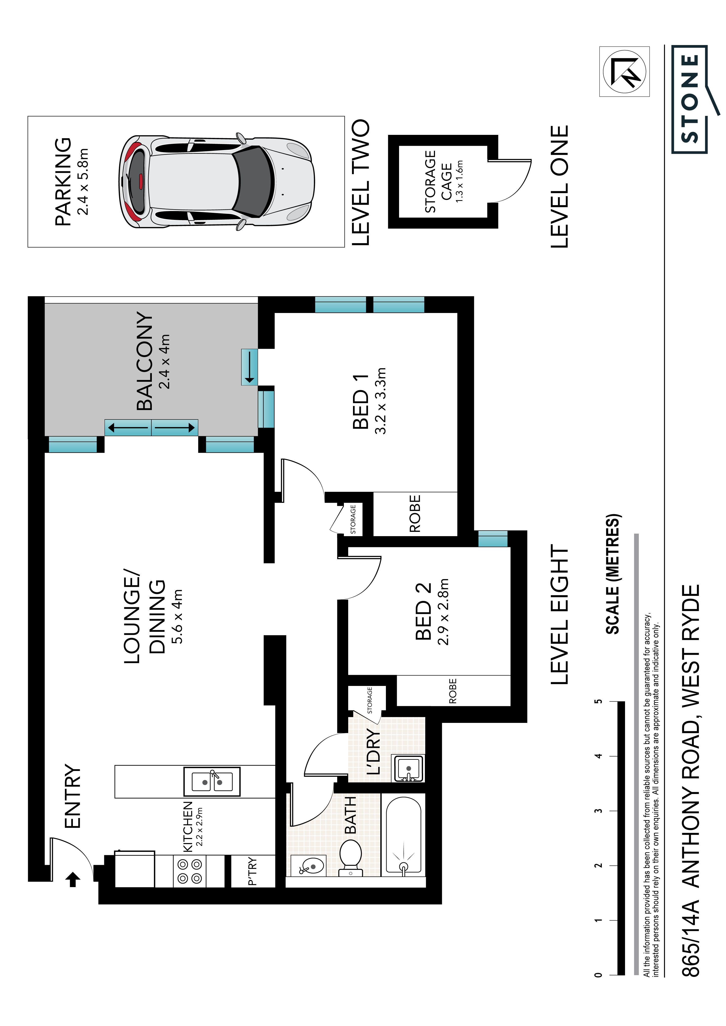As new building with northerly aspect