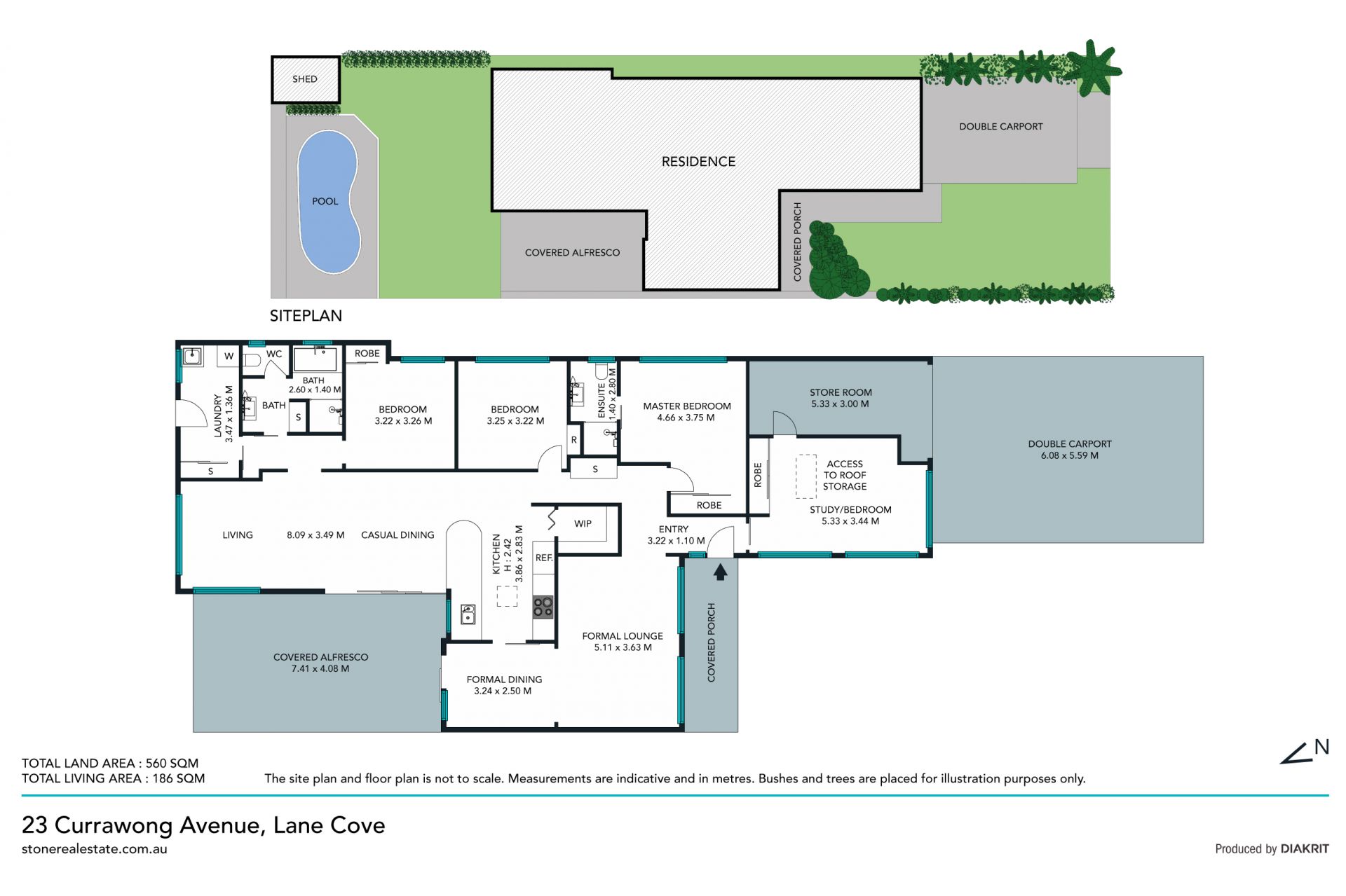 Peaceful lifestyle, northerly single level living with convenience