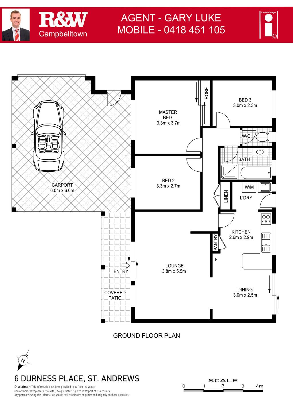 Sold by Gary Luke - $550,000!