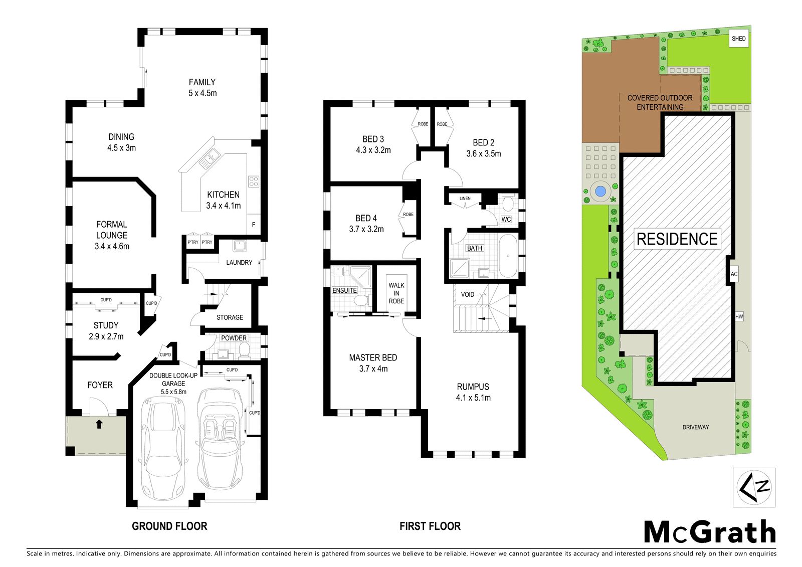 Style, space and quality in modern family home