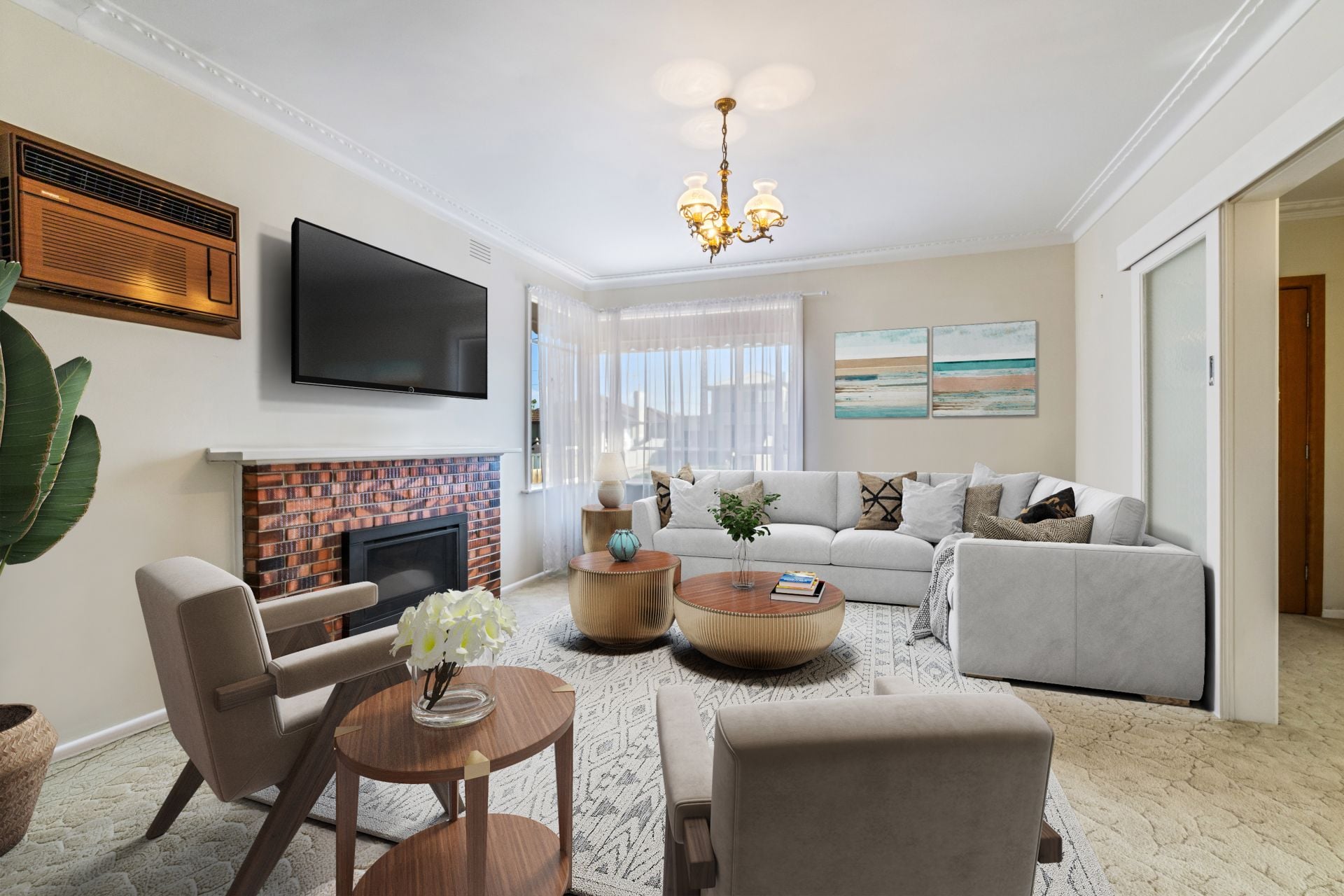 Comfortable Family Living With Space And Practicality