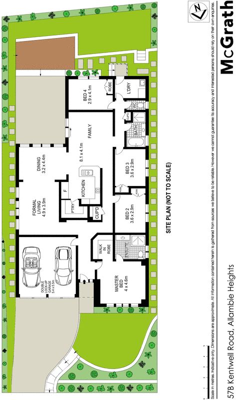 Contemporary family home with very broad appeal