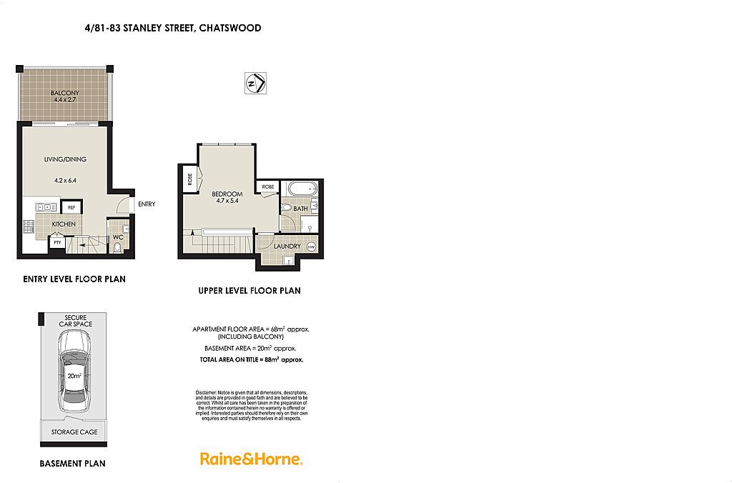 Application Approved - Stylish, dual Level apartment in prime location