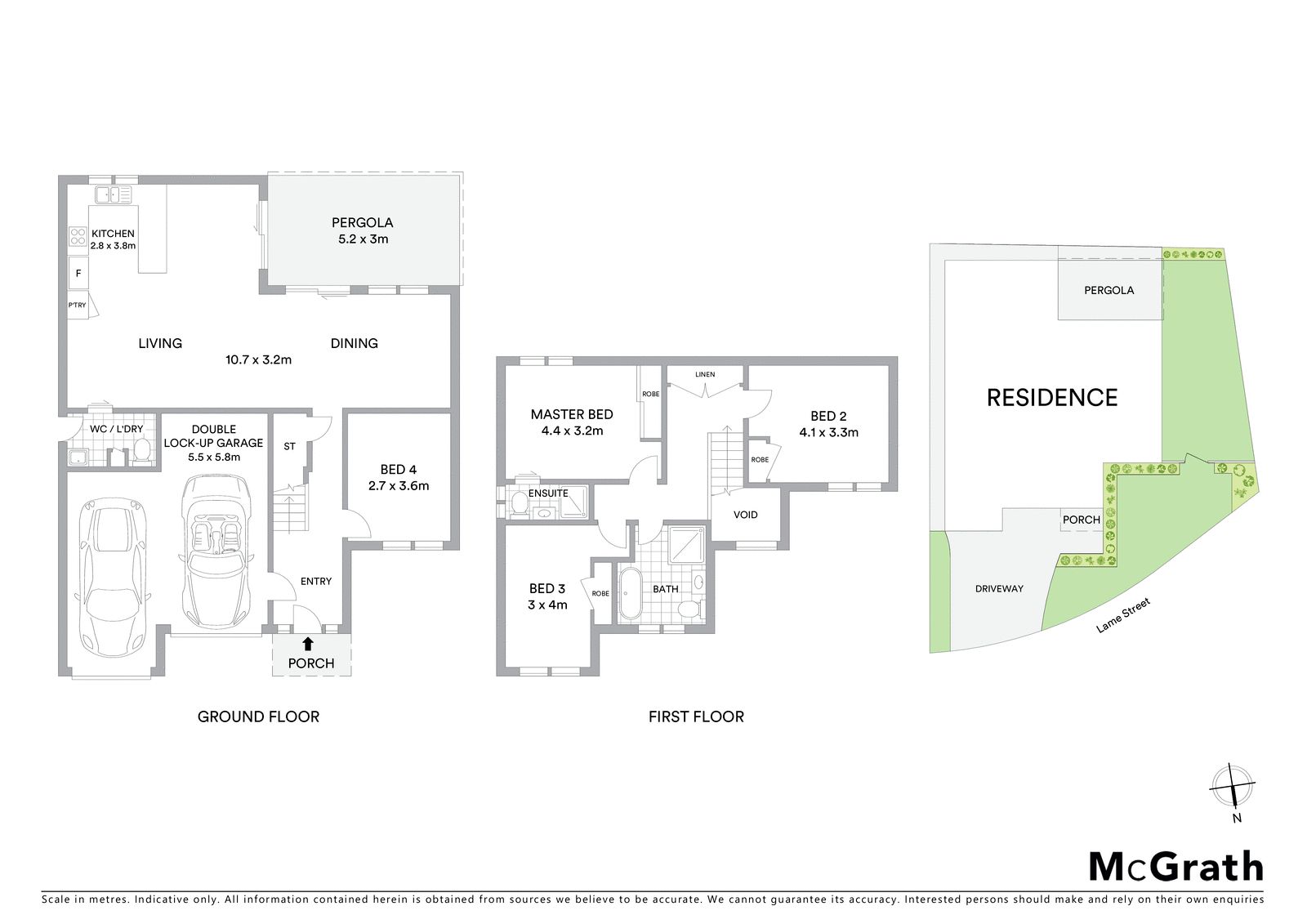 Modern, light and airy home in peaceful pocket