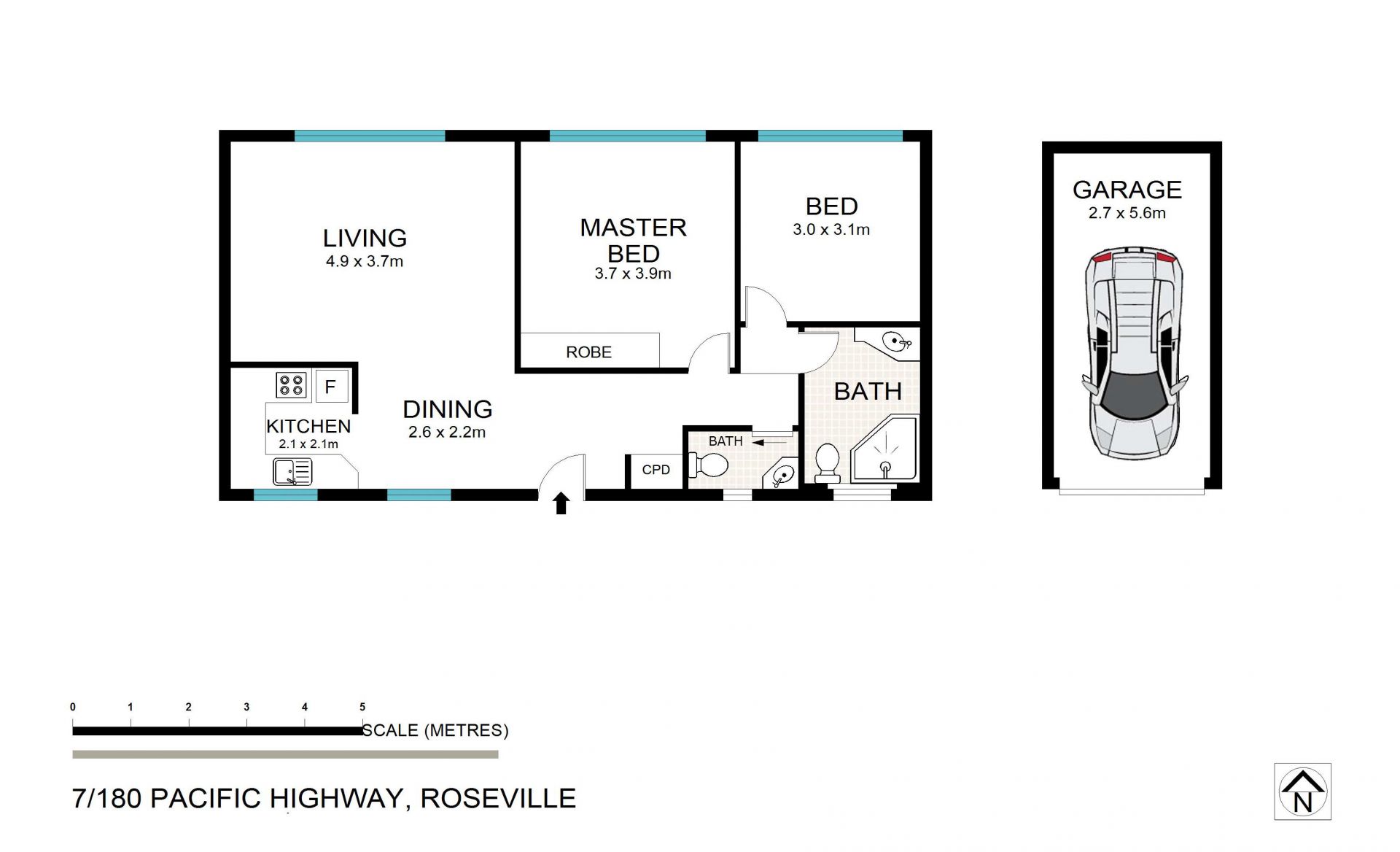 Superb apartment in central lifestyle location