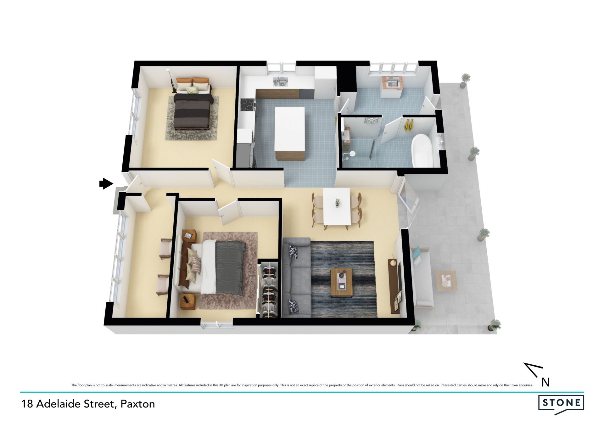 Renovated home with room to grow