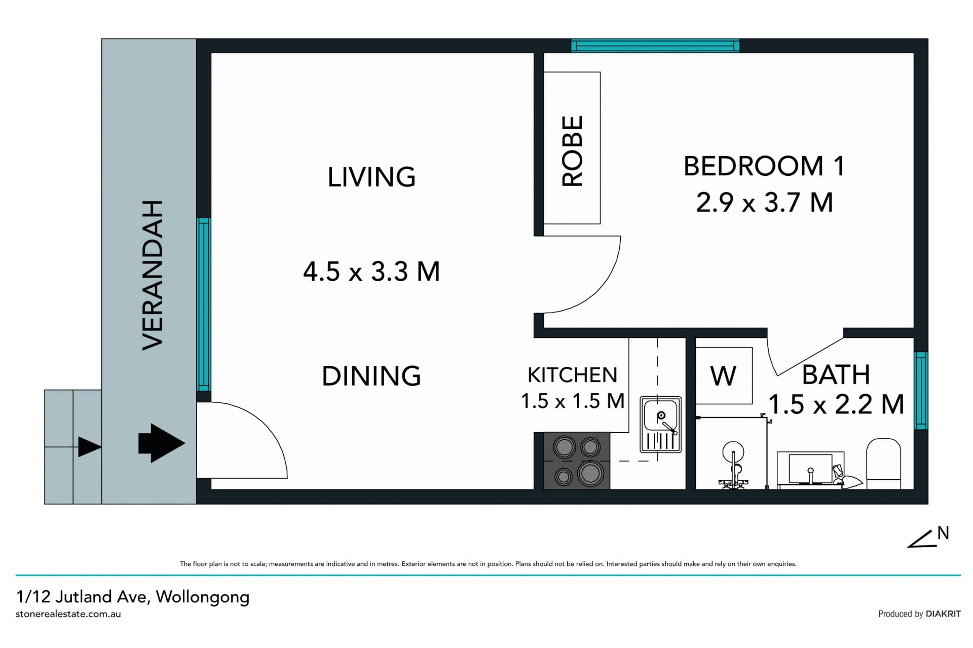 Entry level apartment provides ease of living
