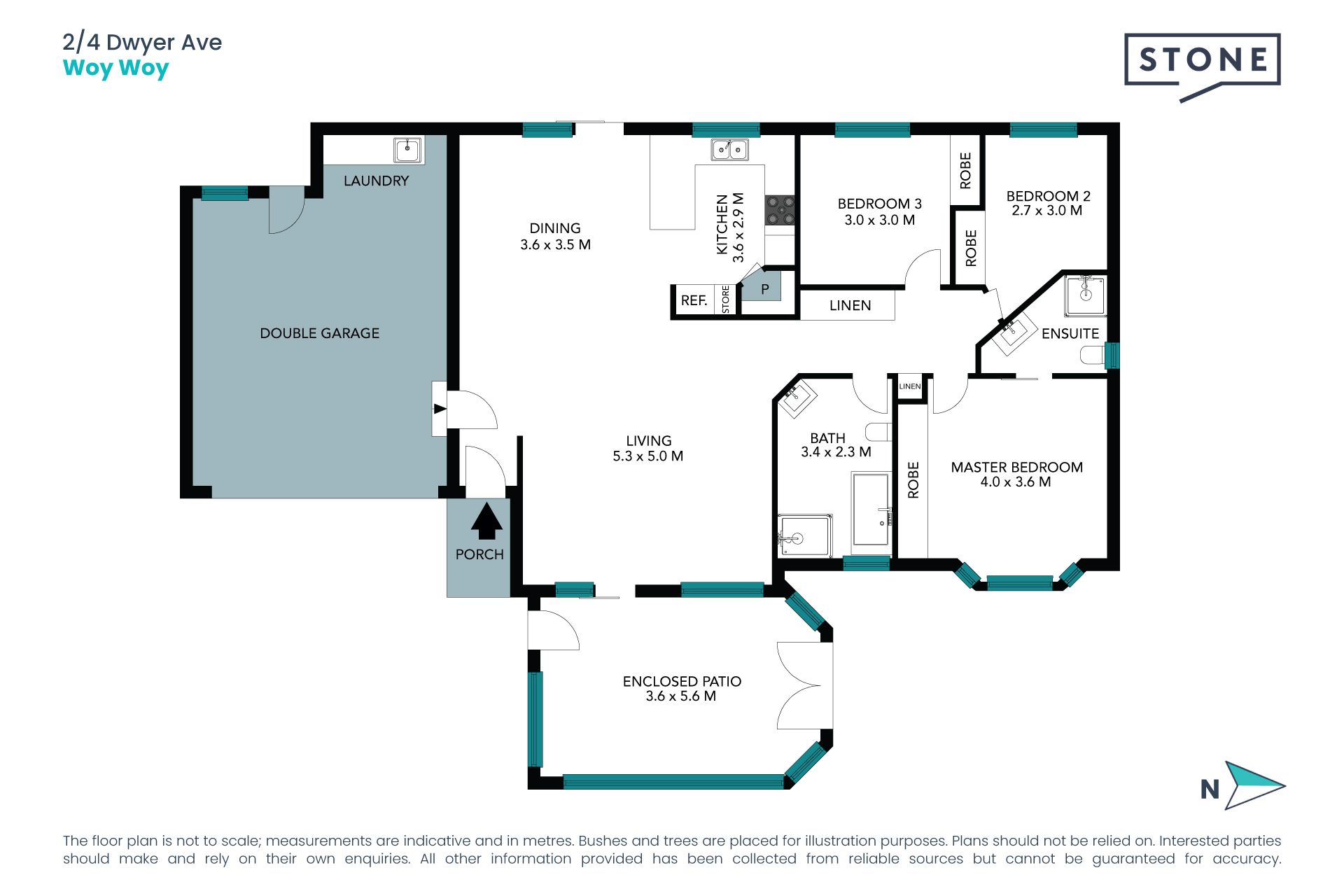 Spacious villa, complex of 2
