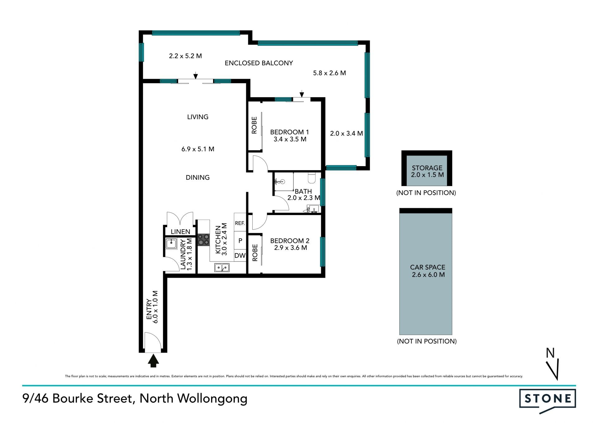 Large apartment for easy living and entertaining