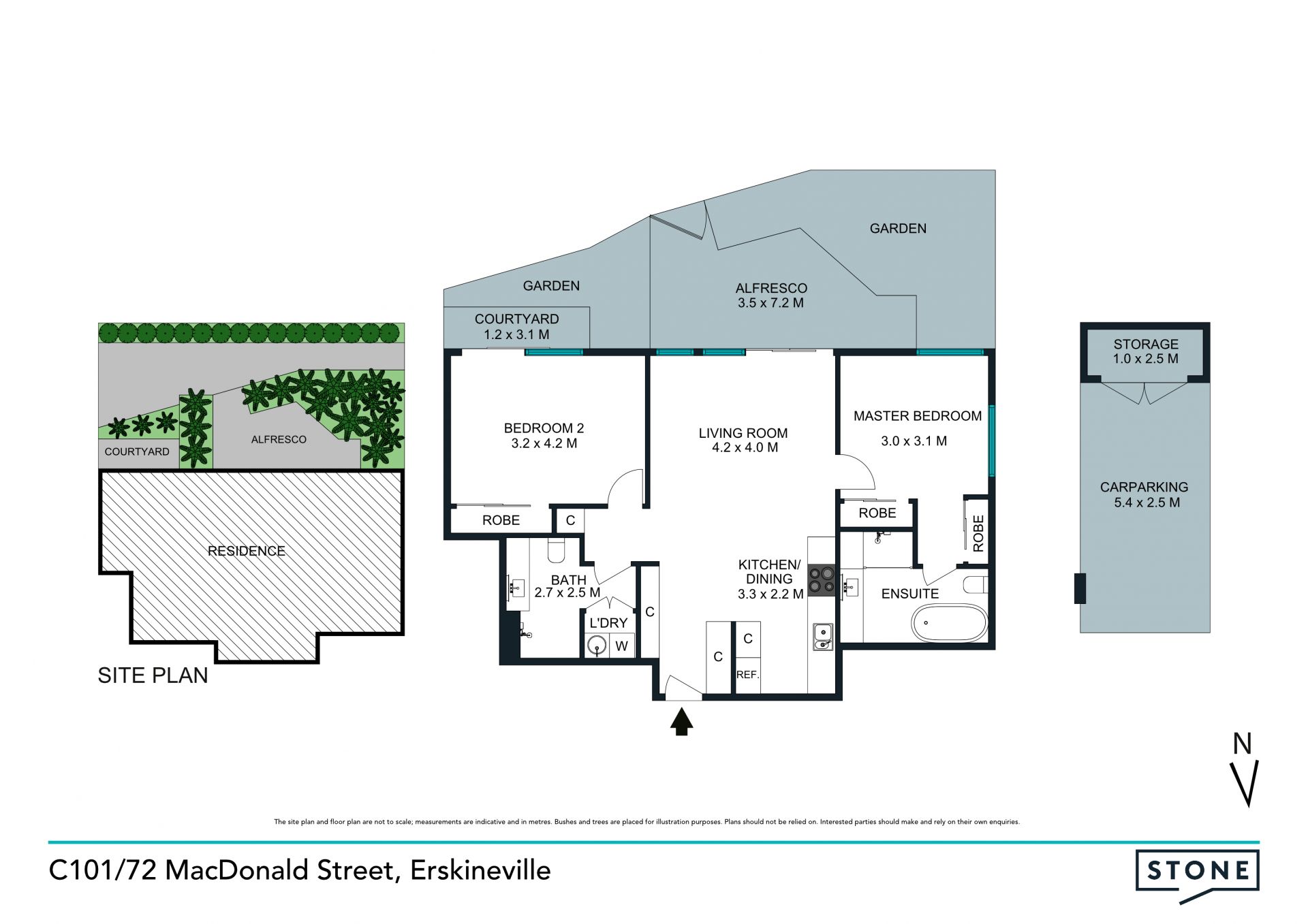 Smart style in an Eve courtyard apartment