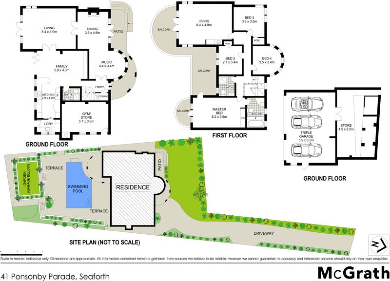 Privileged family lifestyle with harbour views