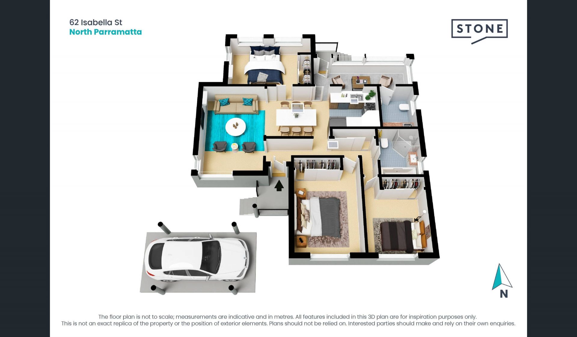 Beautiful 3 bedroom house for rent
