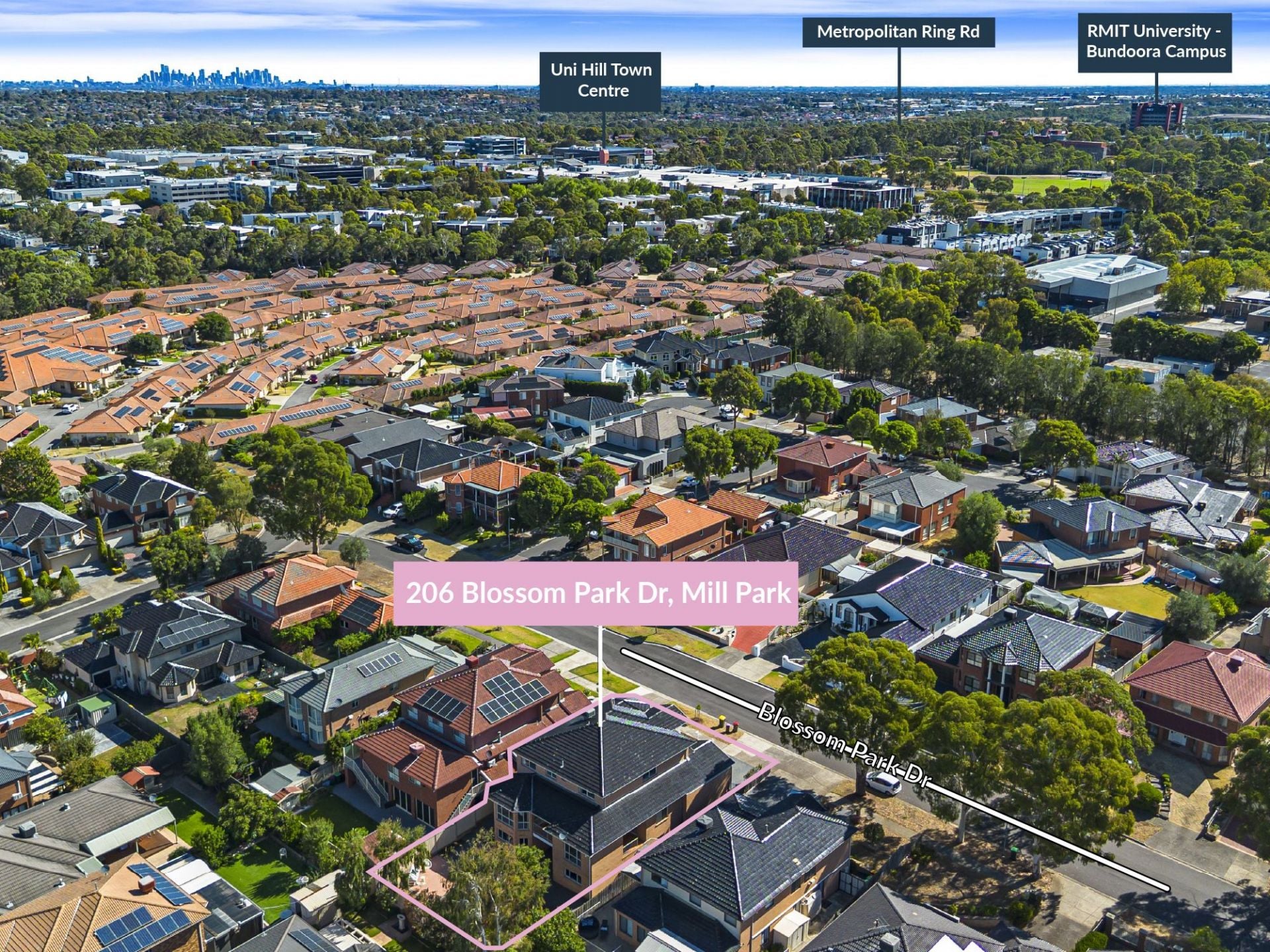 Family Scale Living in a Blue-Chip Mill Park Pocket