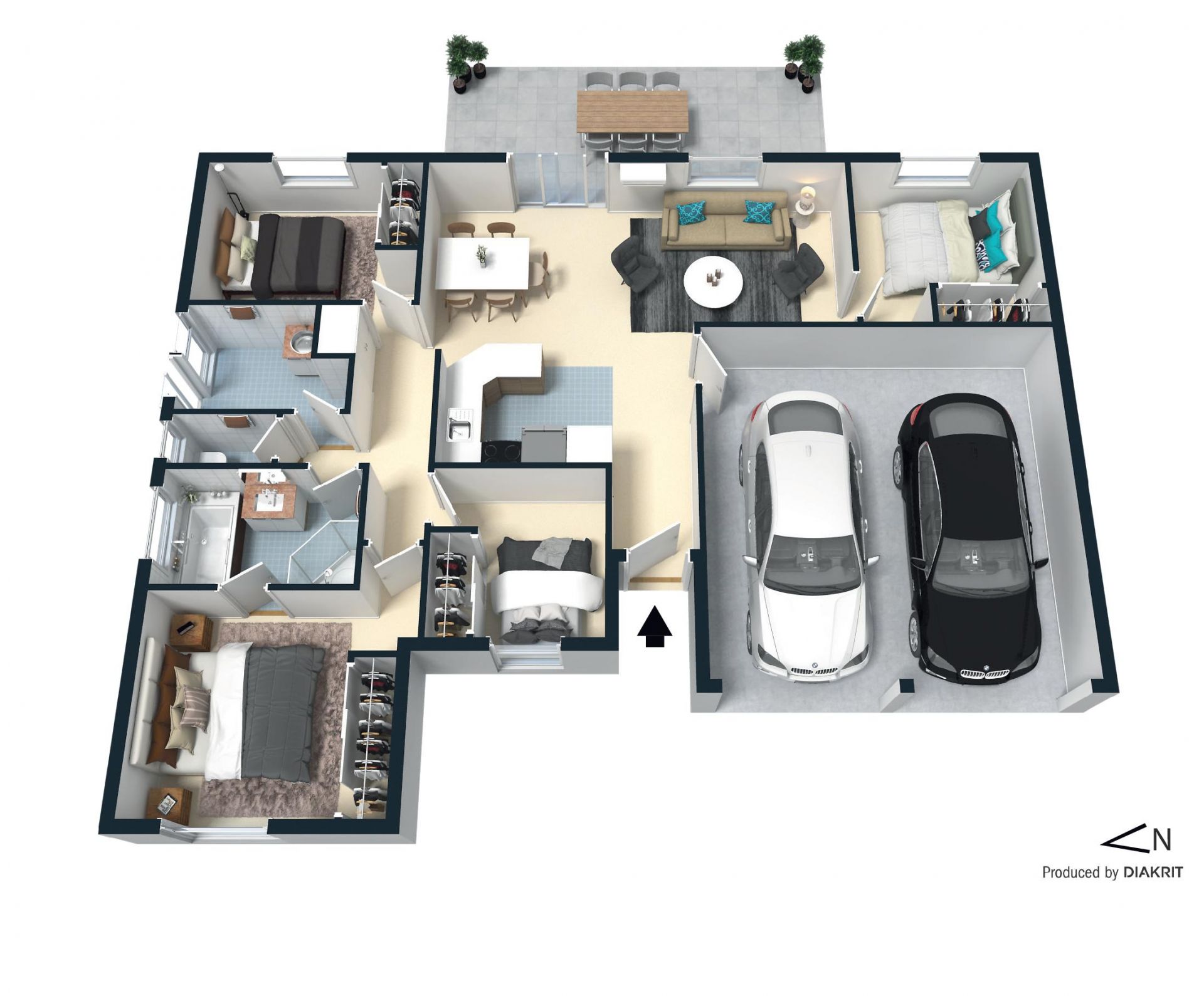 Modern family living