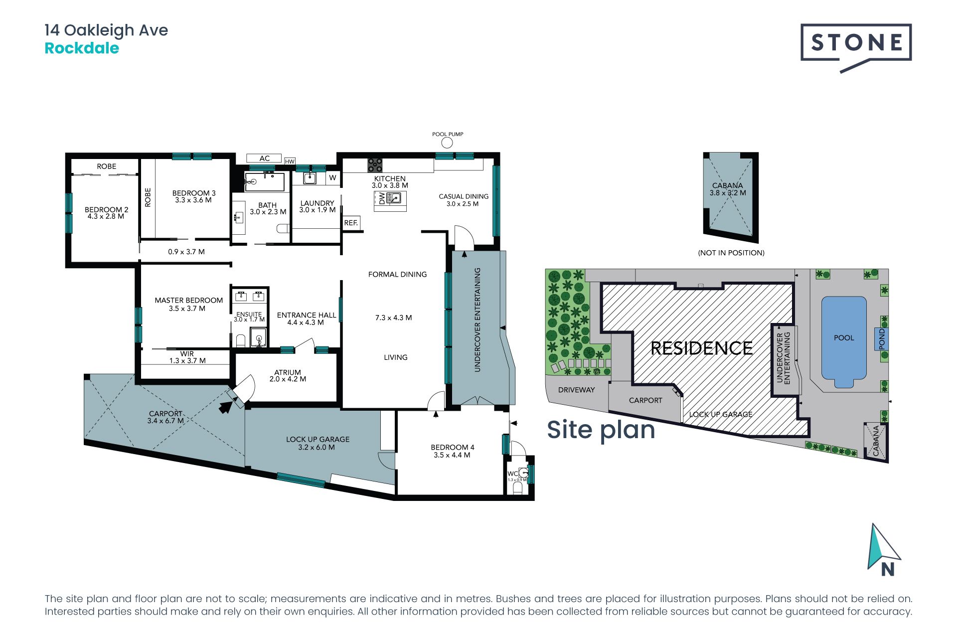 Contemporary cul-de-sac oasis, 1.2km from the beach