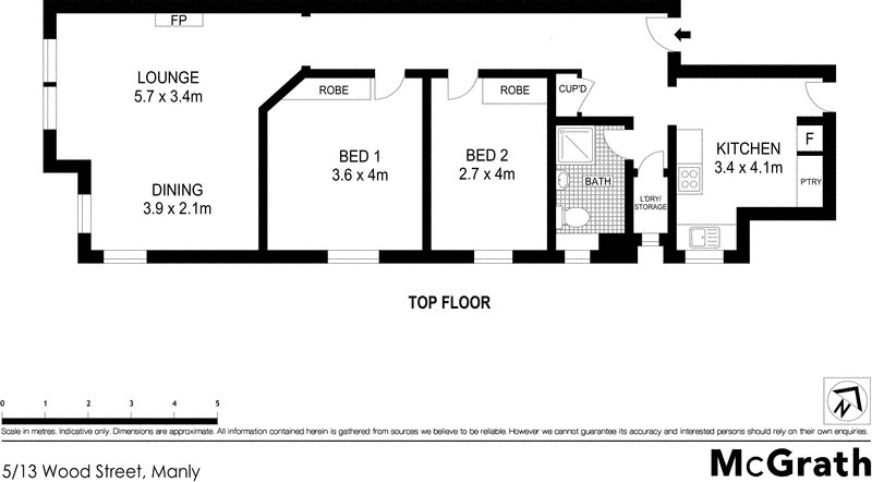 Beautifully presented Eastern Hill apartment