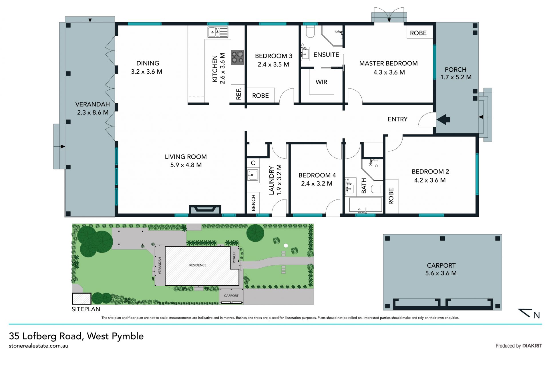 Park side location