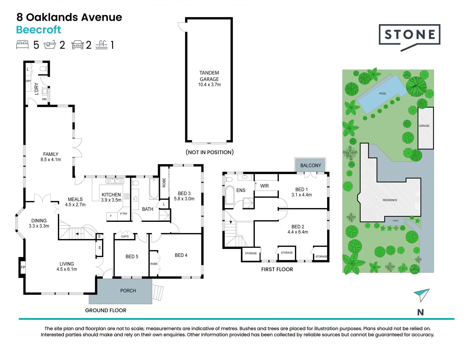 Lucky number 8 - character-filled residence on 1,012 sqm, north-facing rear - Beecroft Public zone