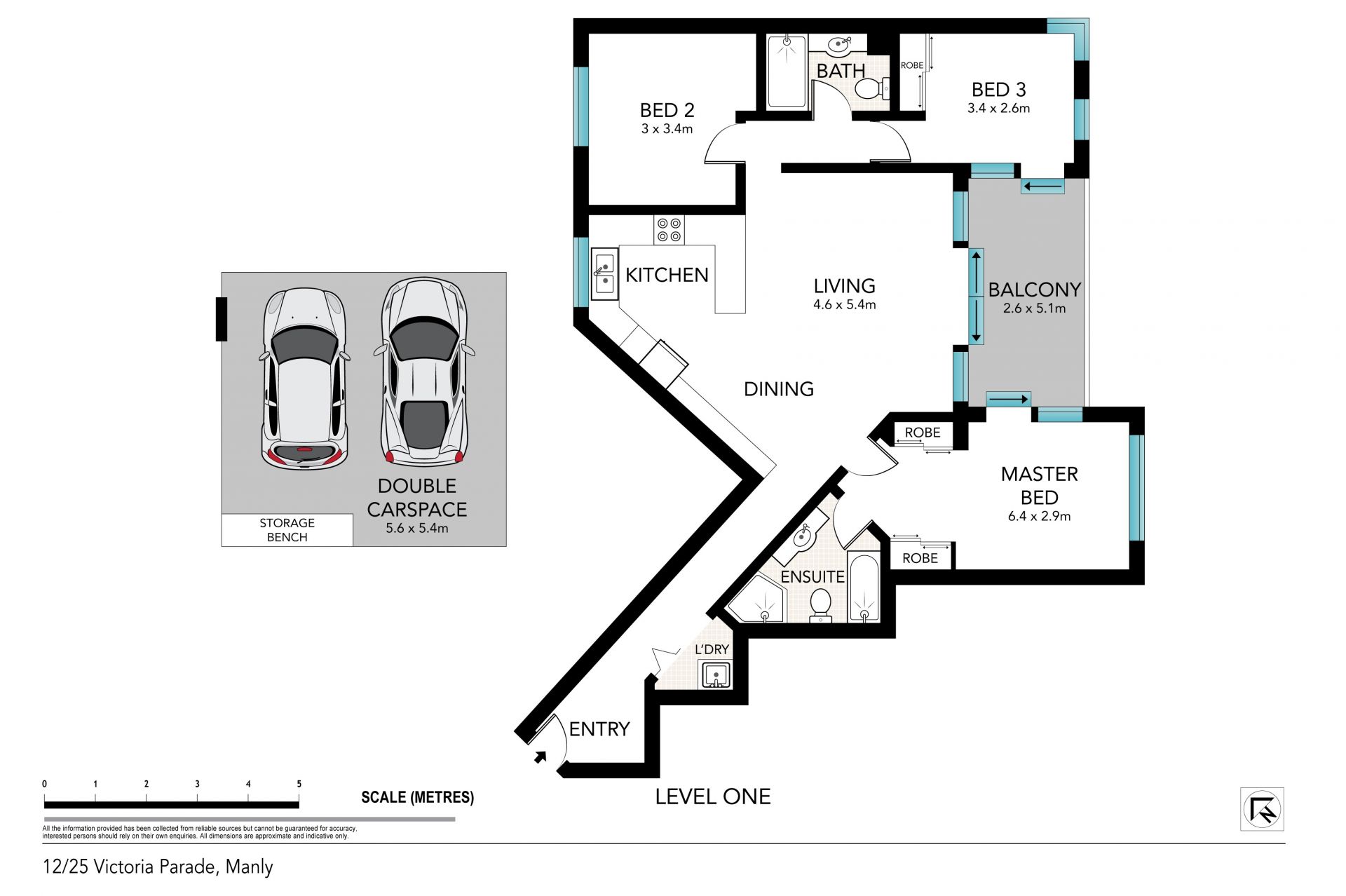 Exclusive as-new apartment metres from Manly Beach