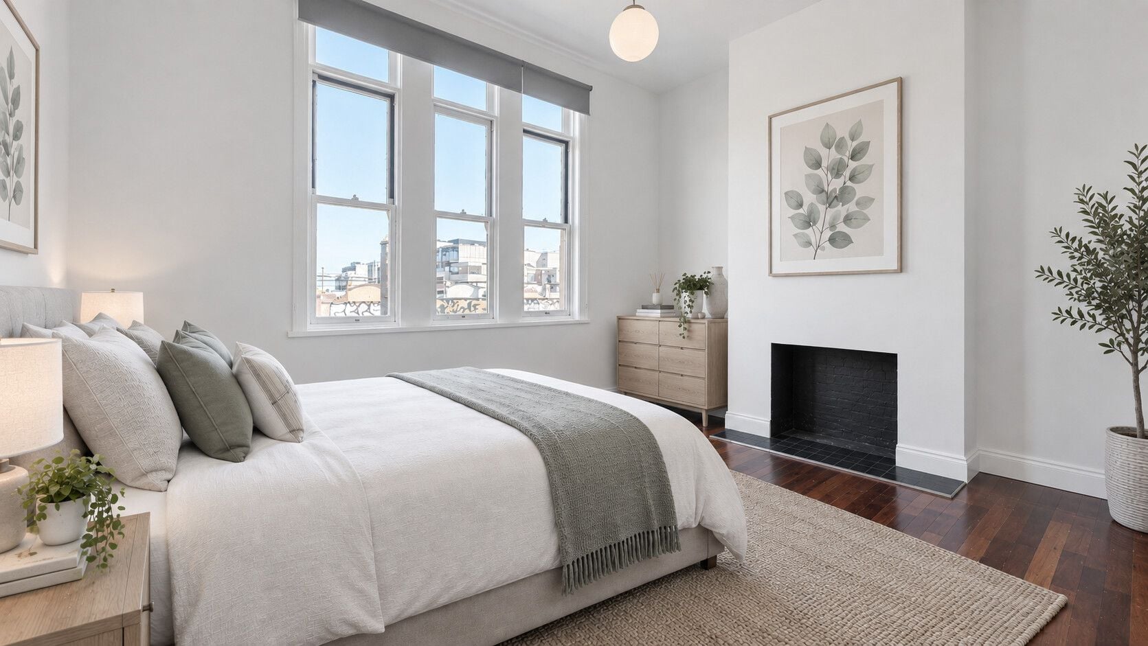 Comfortable and well-presented living area