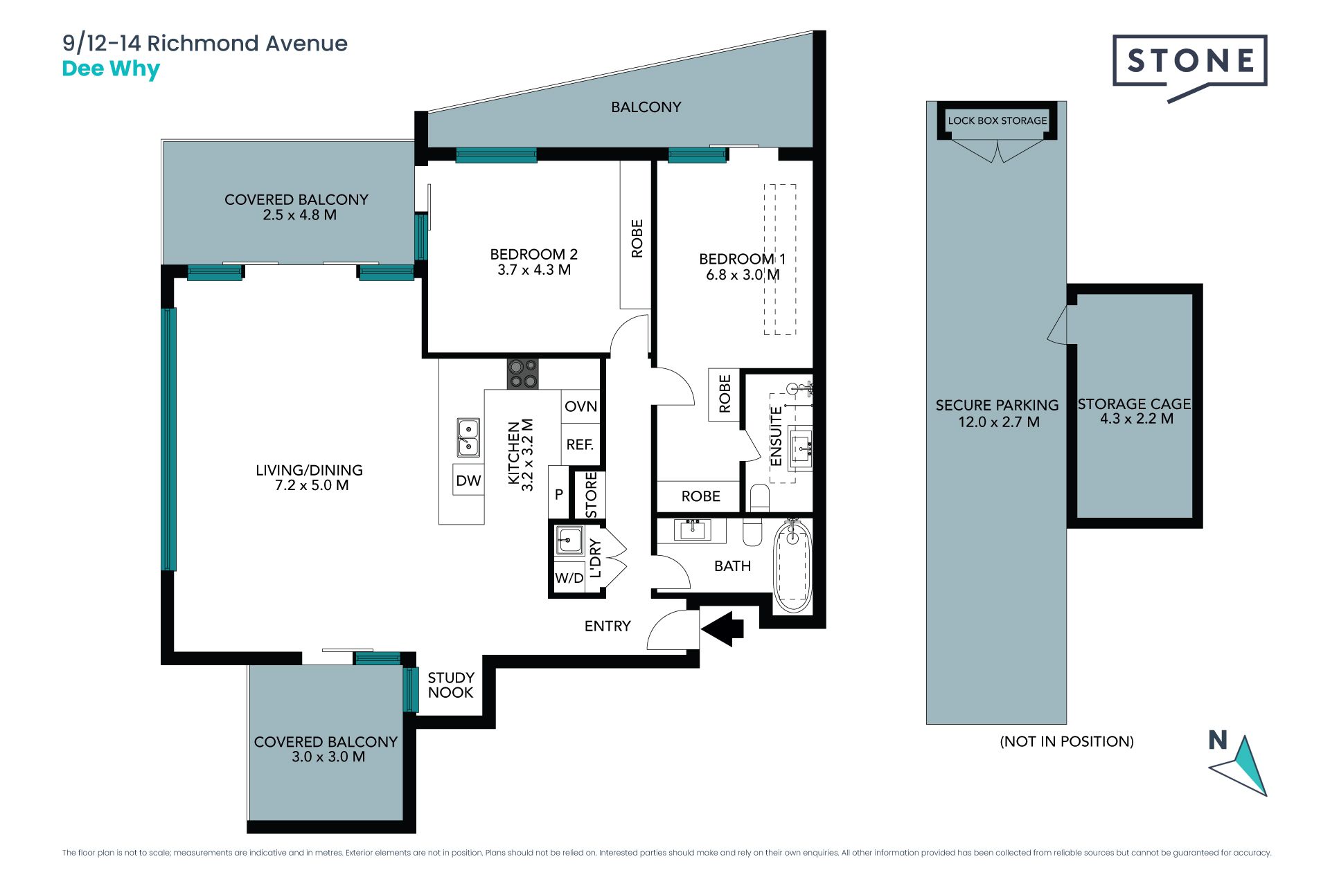 Luxury apartment in lifestyle location