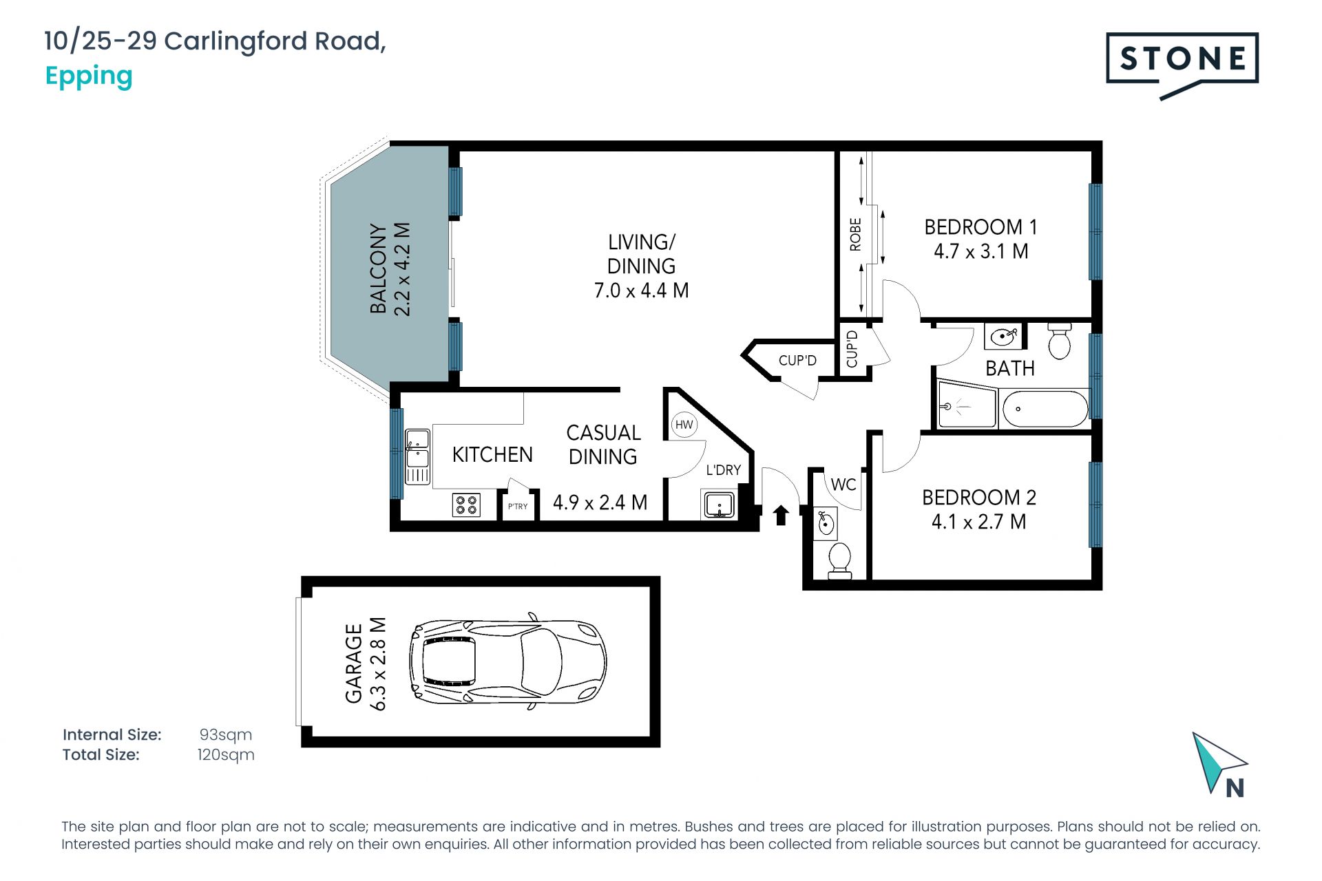 Convenient double brick living in the heart of Epping